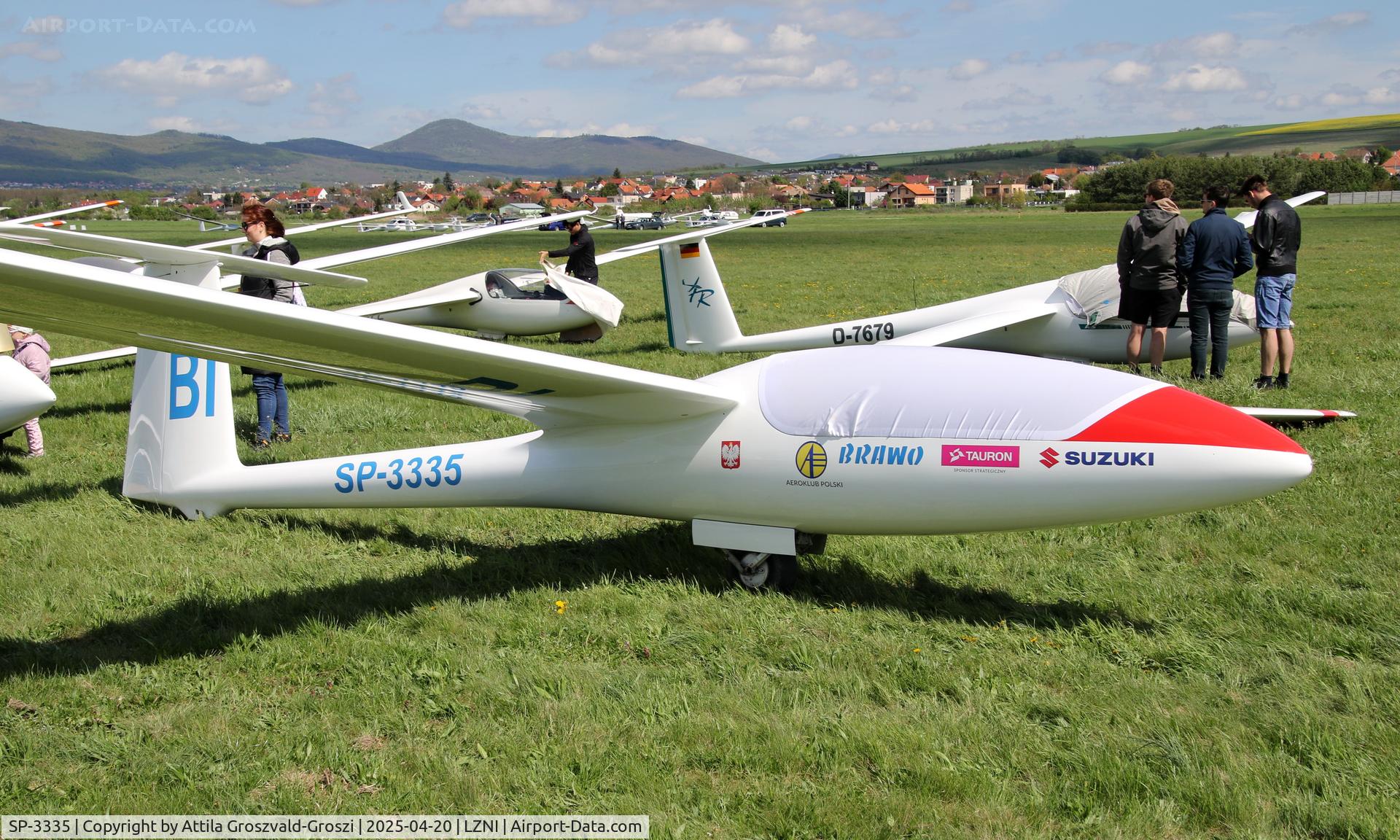 SP-3335, PZL-Bielsko SZD-48-3M Brawo C/N B-1510, LZNI - Nitra Airport, Slovakia - Pribina Cup 2025.