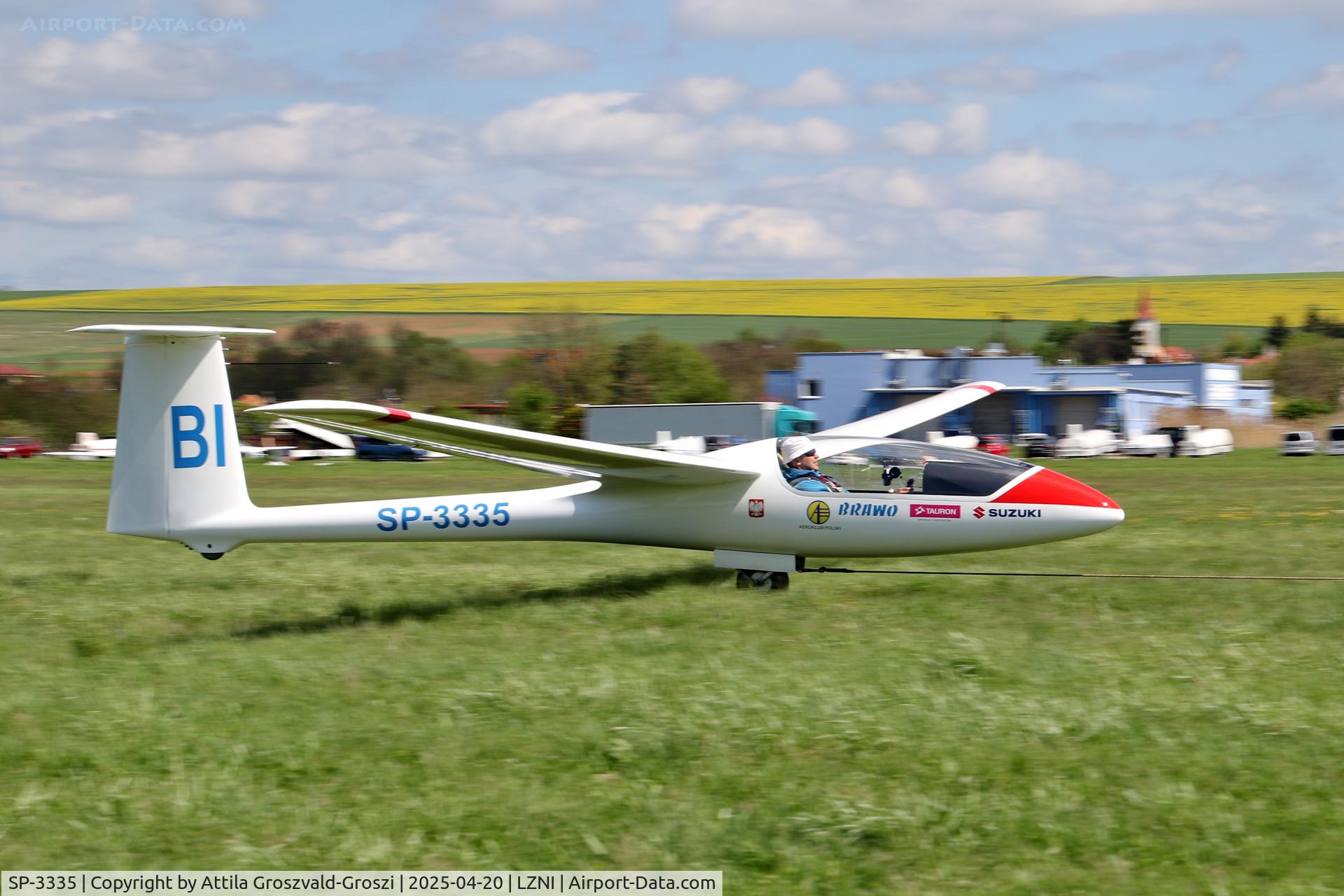 SP-3335, PZL-Bielsko SZD-48-3M Brawo C/N B-1510, LZNI - Nitra Airport, Slovakia - Pribina Cup 2025.