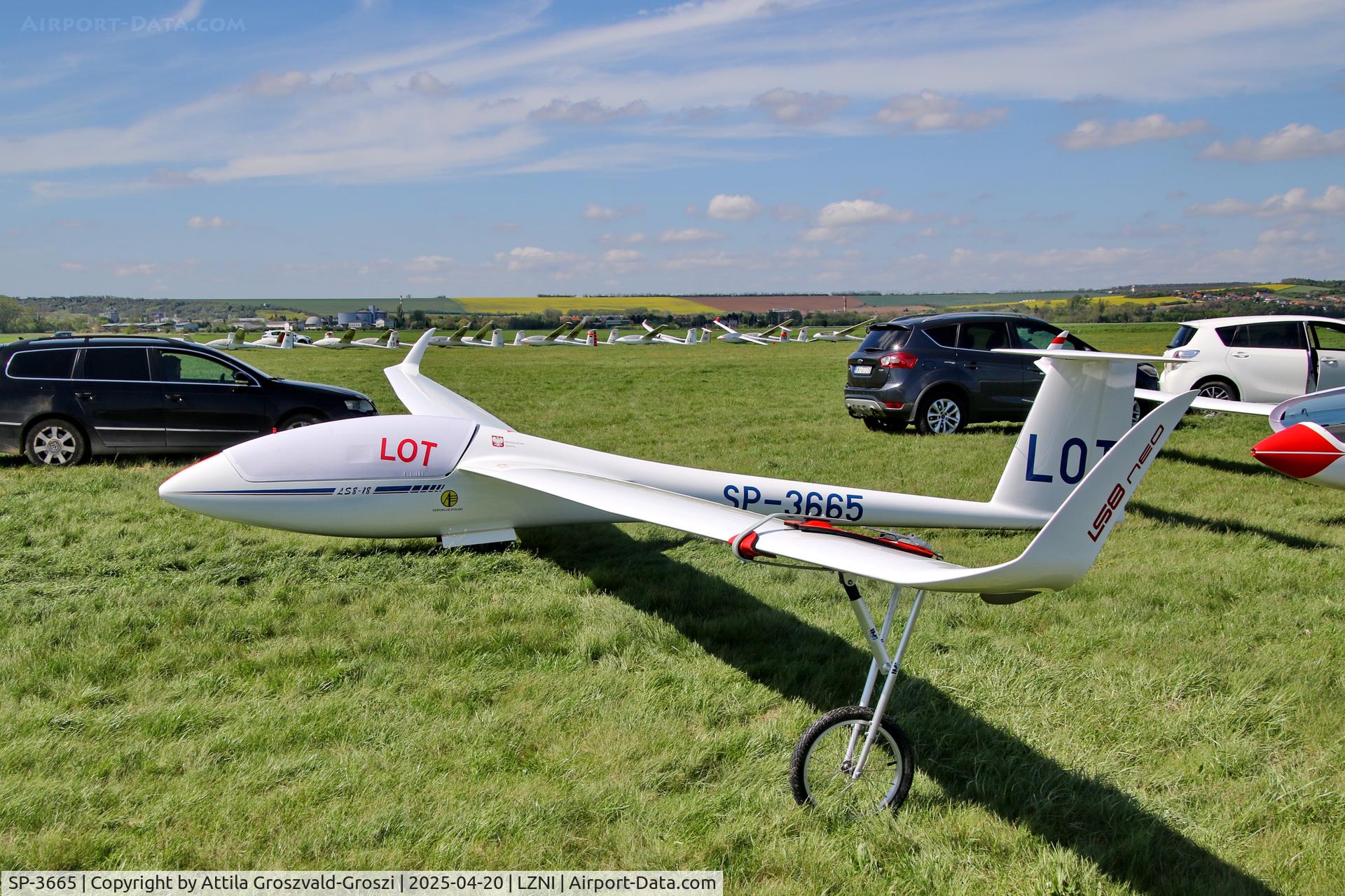 SP-3665, 2001 Rolladen-Schneider LS-8-18 C/N 8384, LZNI - Nitra Airport, Slovakia - Pribina Cup 2025.