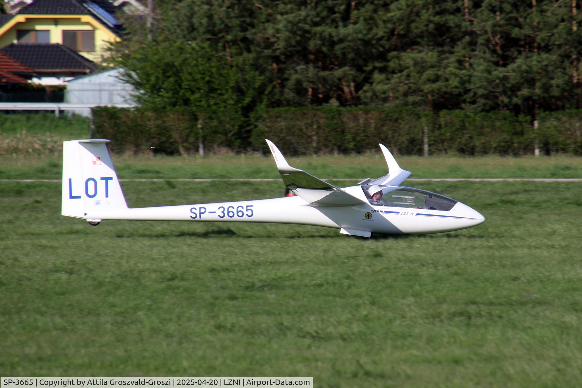 SP-3665, 2001 Rolladen-Schneider LS-8-18 C/N 8384, LZNI - Nitra Airport, Slovakia - Pribina Cup 2025.