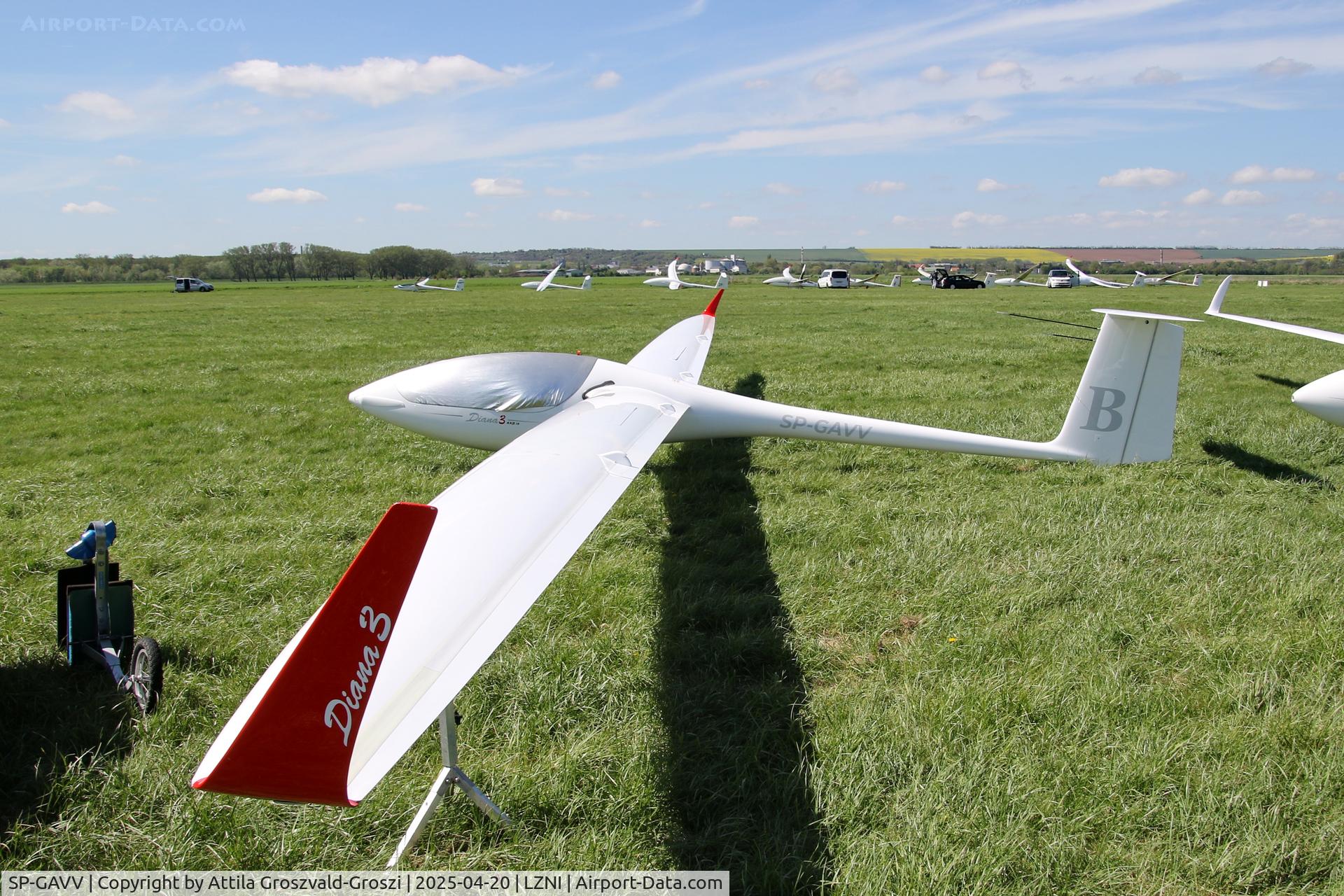 SP-GAVV, Diana SZD-56-3 Diana-3, LZNI - Nitra Airport, Slovakia - Pribina Cup 2025.