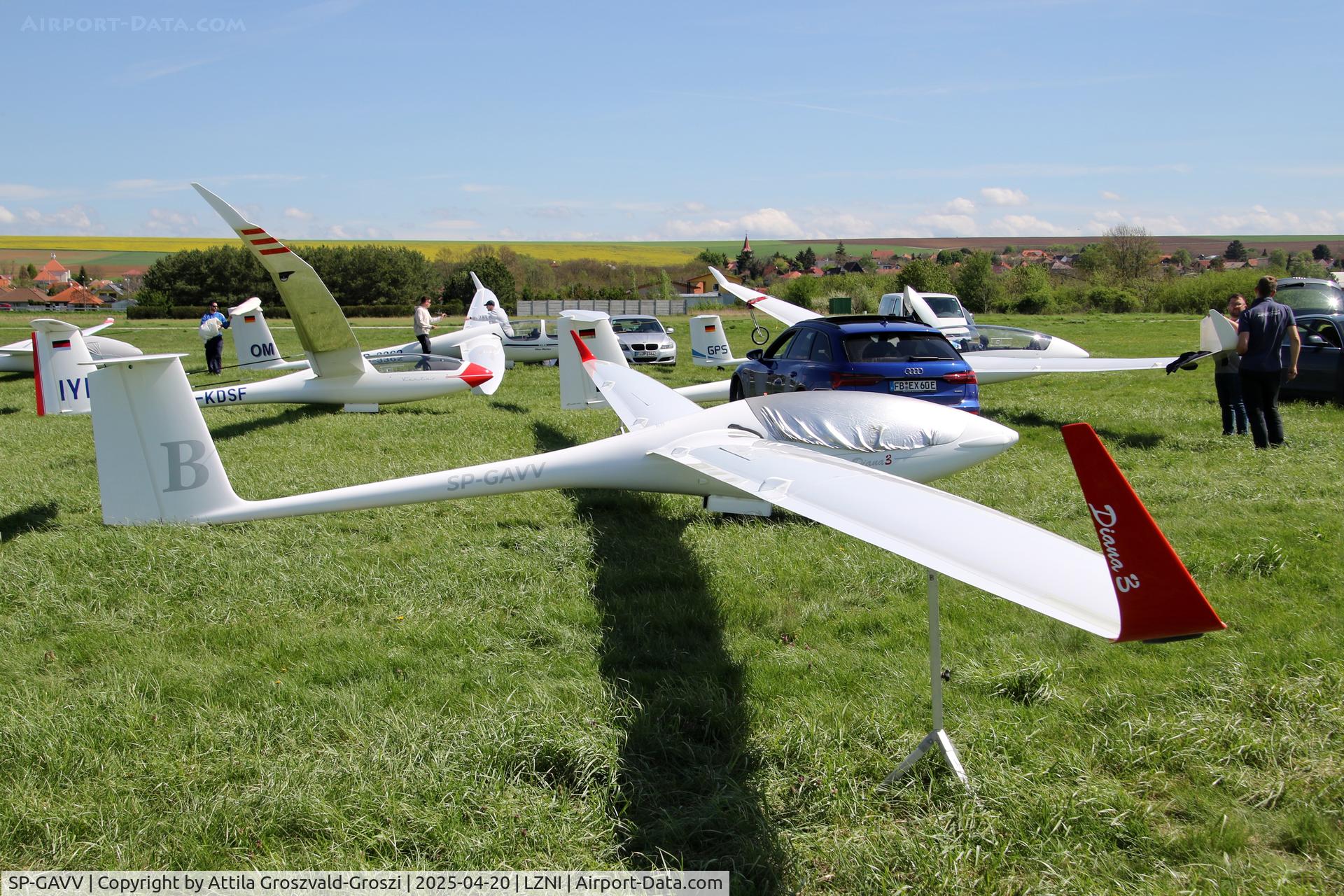 SP-GAVV, Diana SZD-56-3 Diana-3, LZNI - Nitra Airport, Slovakia - Pribina Cup 2025.