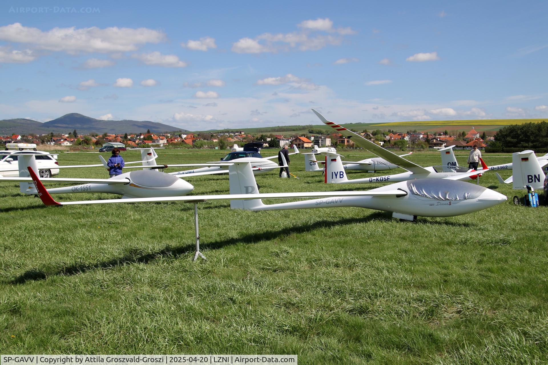 SP-GAVV, Diana SZD-56-3 Diana-3, LZNI - Nitra Airport, Slovakia - Pribina Cup 2025.