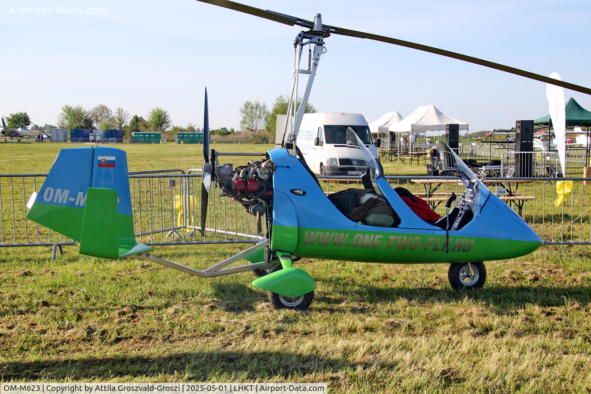 OM-M623, AutoGyro MTOsport, LHKT - Kadarkút Airport, Hungary. Kadarkút Airshow 2025