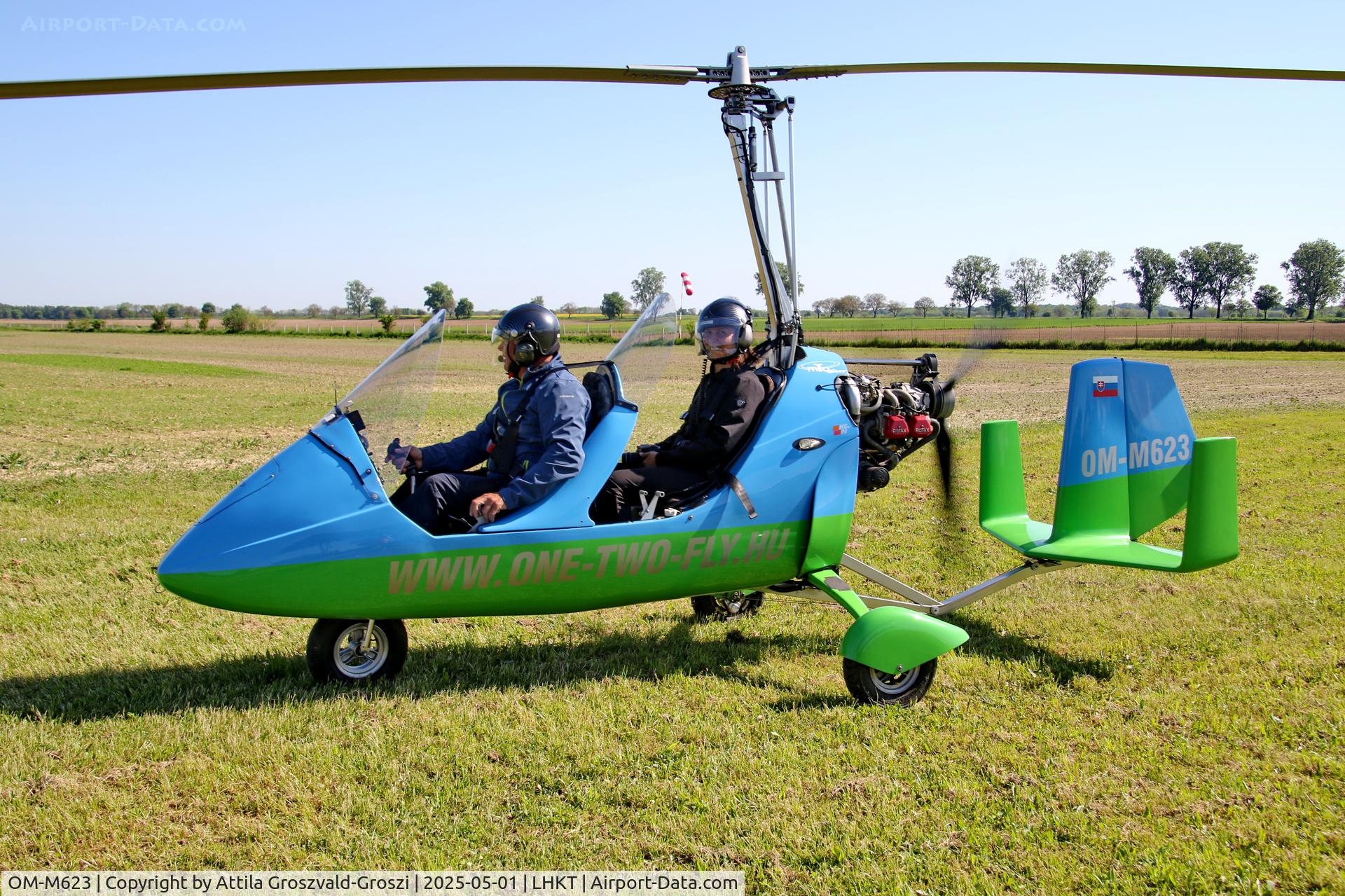 OM-M623, AutoGyro MTOsport, LHKT - Kadarkút Airport, Hungary. Kadarkút Airshow 2025