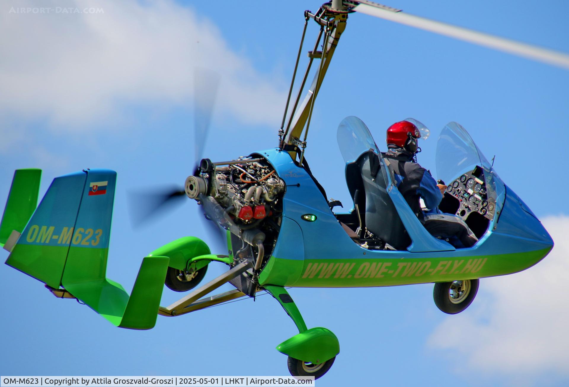 OM-M623, AutoGyro MTOsport, LHKT - Kadarkút Airport, Hungary. Kadarkút Airshow 2025