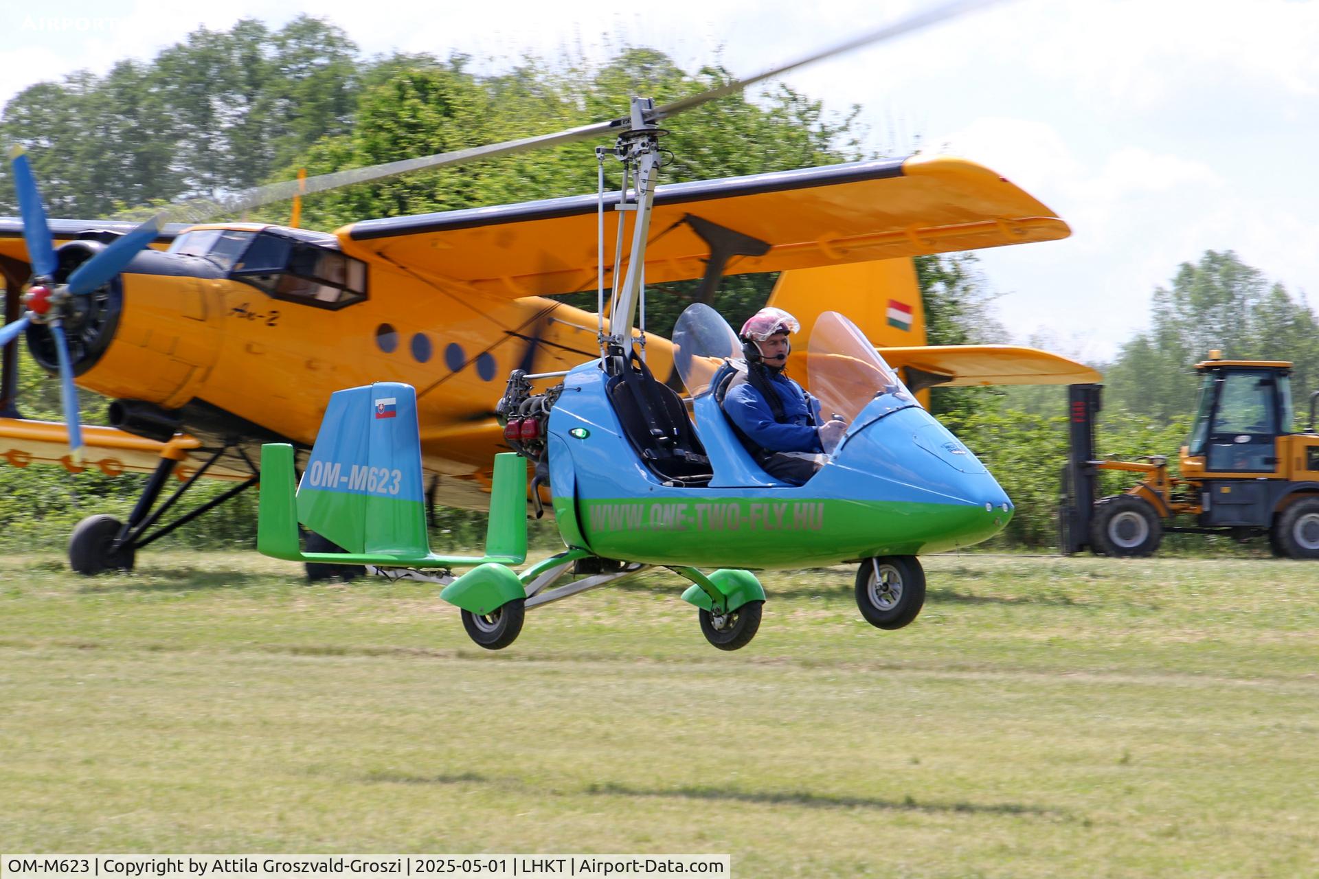 OM-M623, AutoGyro MTOsport, LHKT - Kadarkút Airport, Hungary. Kadarkút Airshow 2025