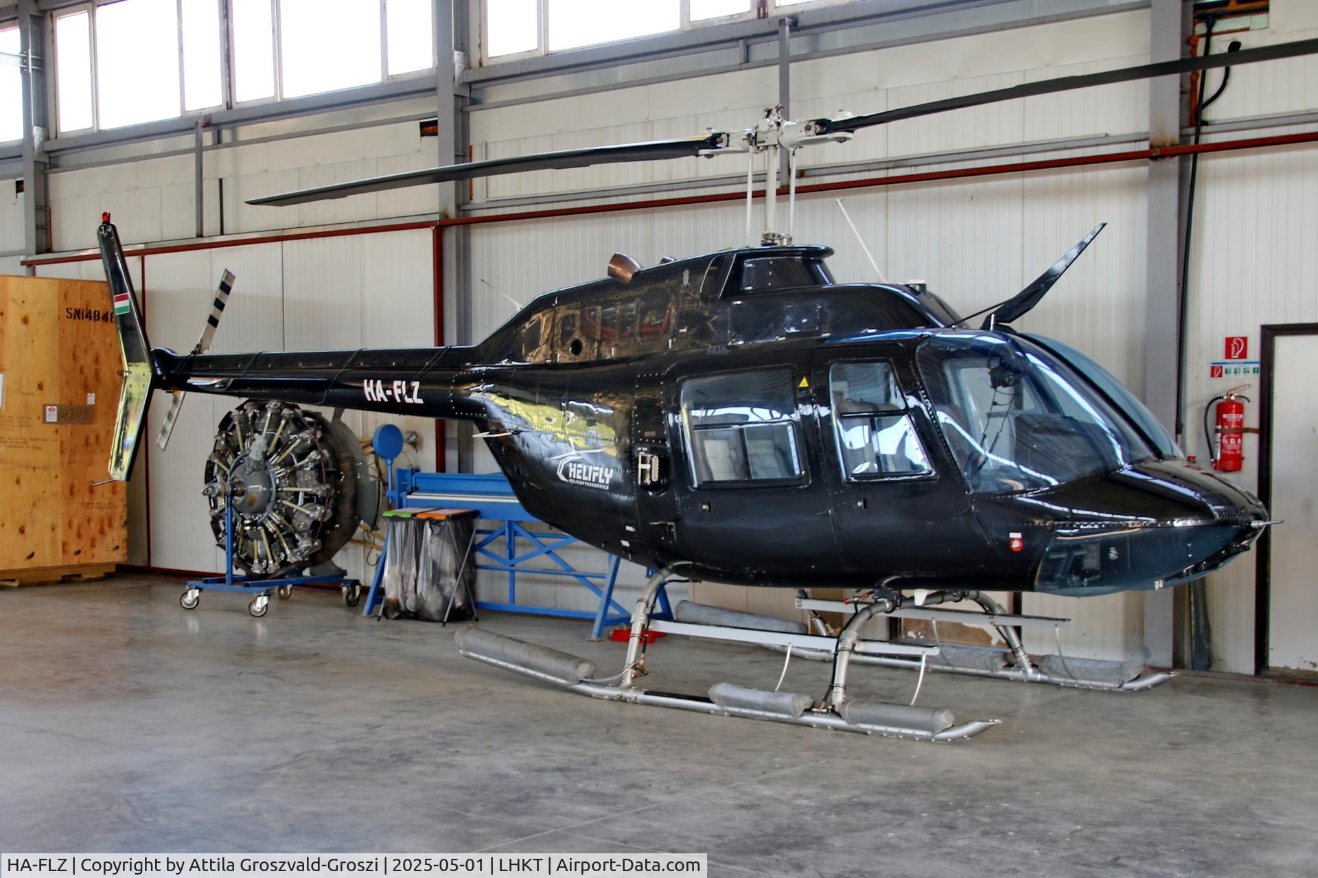 HA-FLZ, 1979 Bell 206B C/N 2843, LHKT - Kadarkút Airport, Hungary.