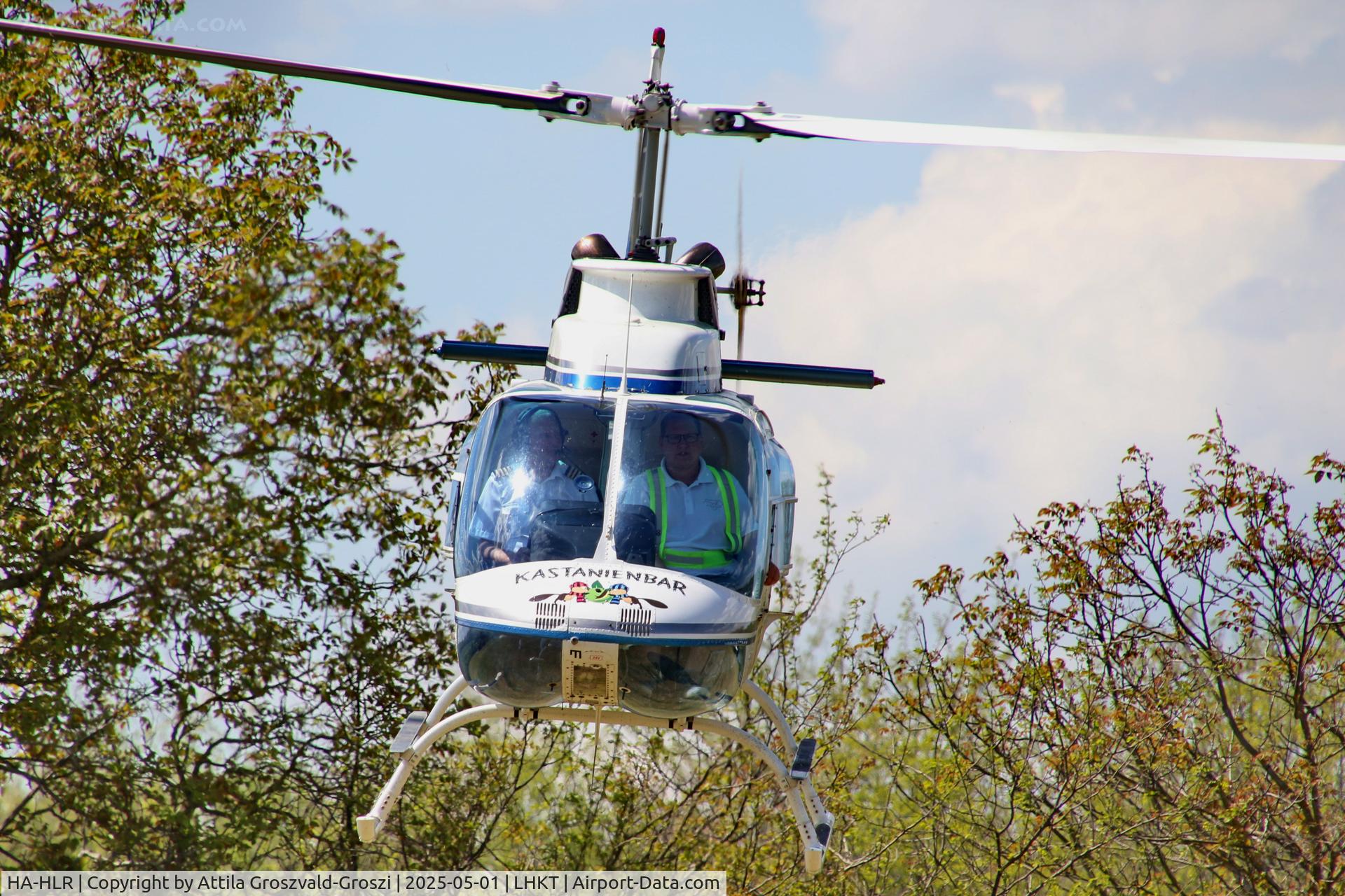 HA-HLR, Bell 206B JetRanger III C/N 2718, LHKT - Kadarkút Airport, Hungary. Kadarkút Airshow 2025