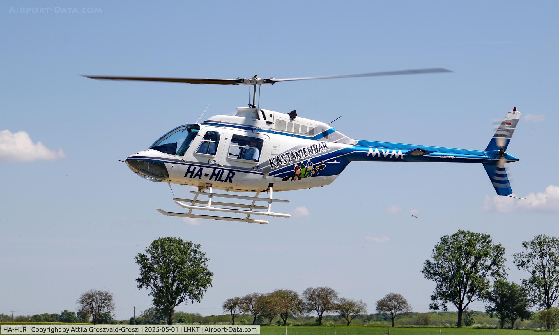 HA-HLR, Bell 206B JetRanger III C/N 2718, LHKT - Kadarkút Airport, Hungary. Kadarkút Airshow 2025