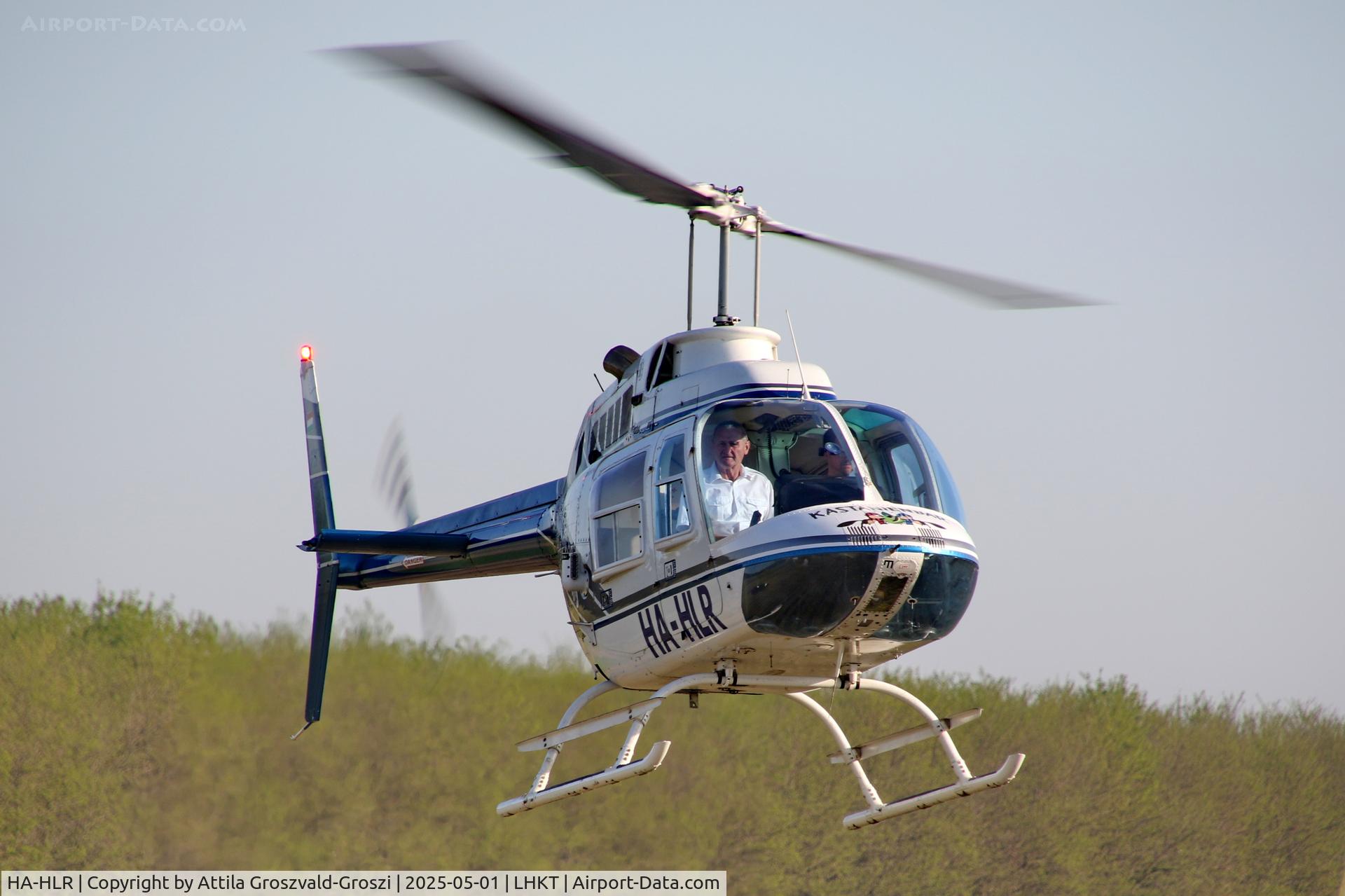 HA-HLR, Bell 206B JetRanger III C/N 2718, LHKT - Kadarkút Airport, Hungary. Kadarkút Airshow 2025