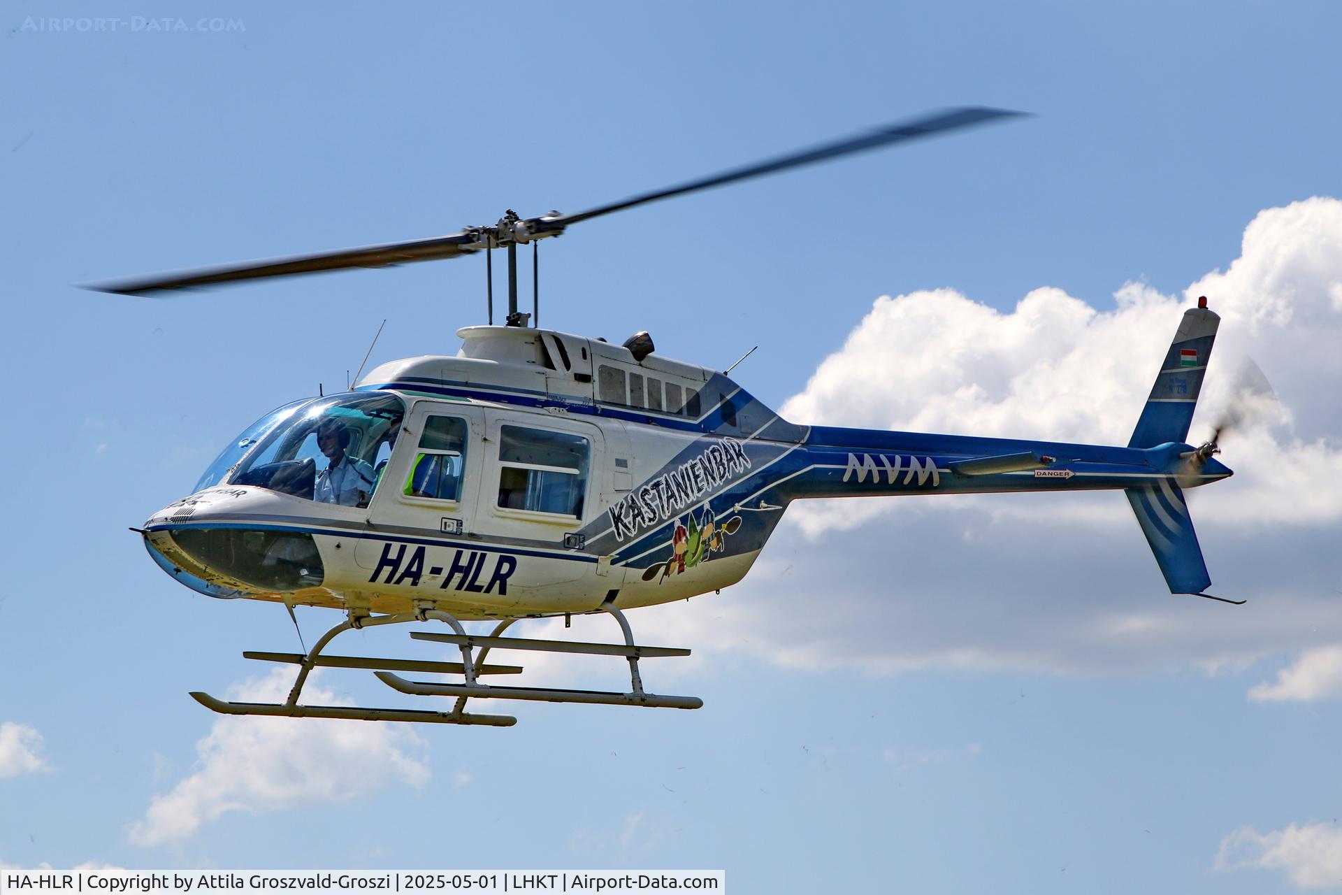 HA-HLR, Bell 206B JetRanger III C/N 2718, LHKT - Kadarkút Airport, Hungary. Kadarkút Airshow 2025