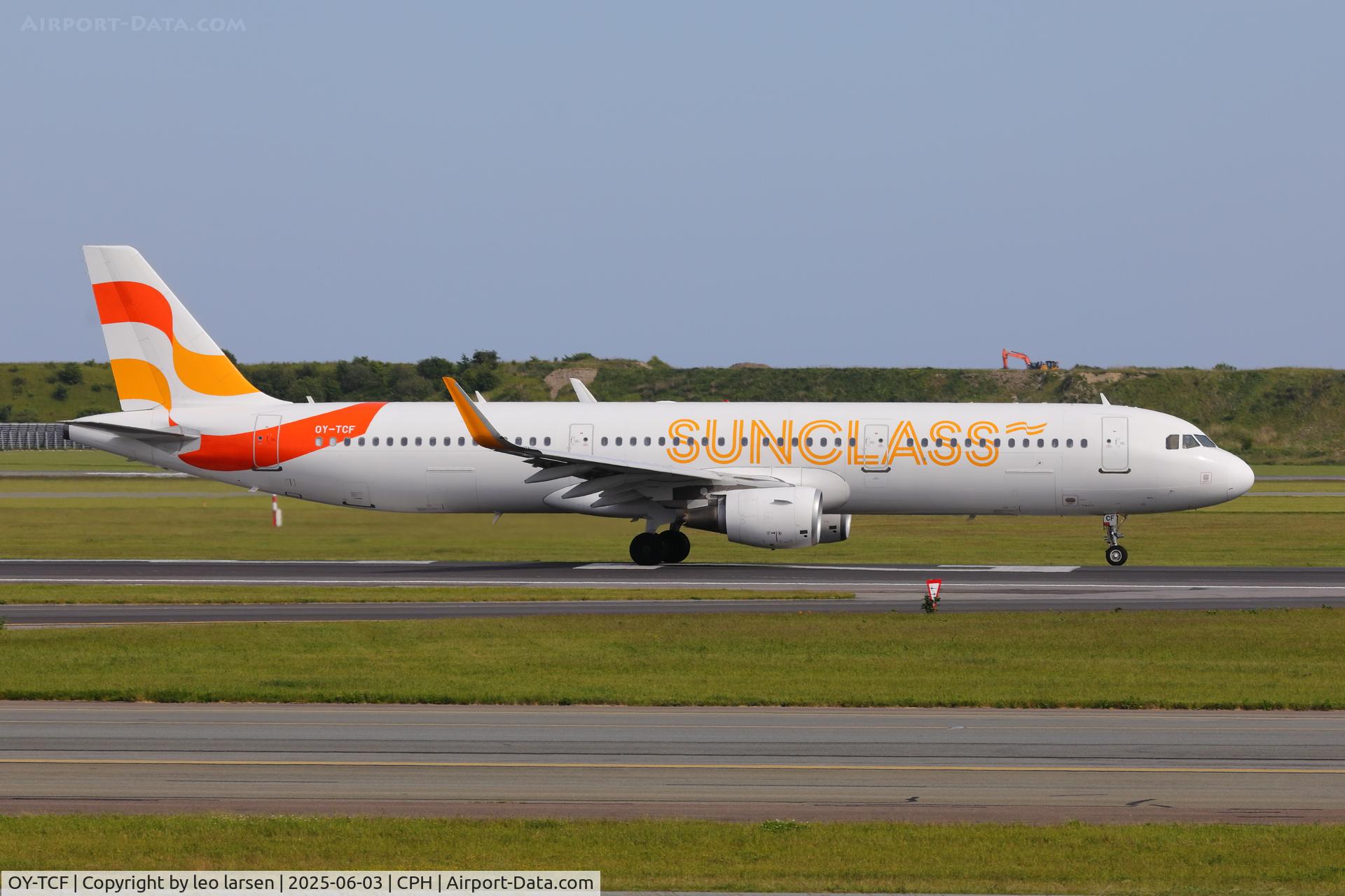 OY-TCF, 2014 Airbus A321-211 C/N 6351, Copemnhagen 3.6.2025