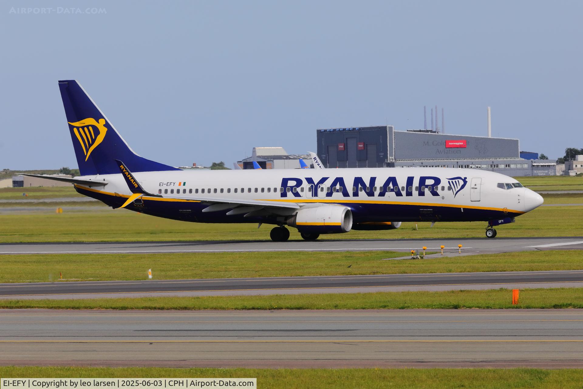 EI-EFY, 2009 Boeing 737-8AS C/N 35020, Copenhagen 3.6.2025