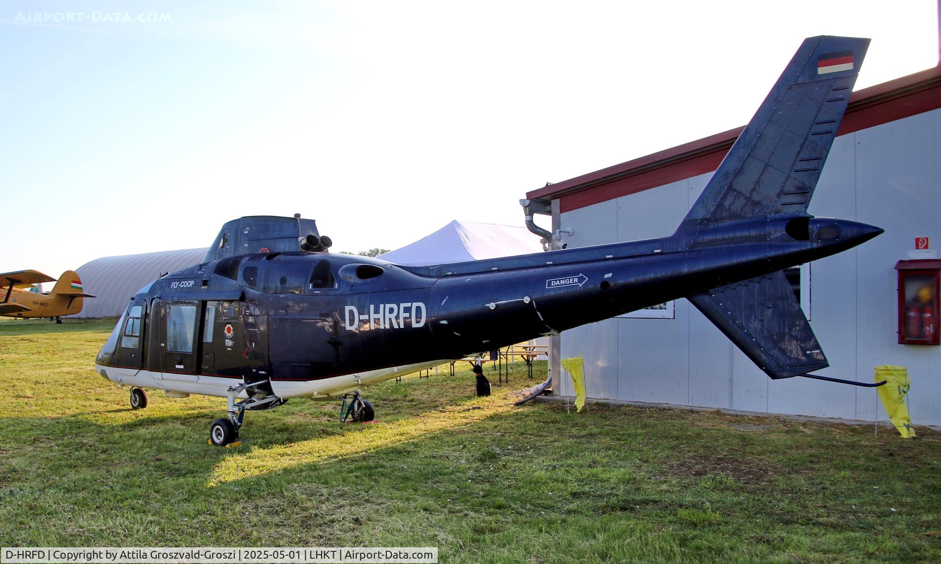 D-HRFD, Agusta A-109A Hirundo C/N 7319, LHKT - Kadarkút Airport, Hungary. Kadarkút Airshow 2025