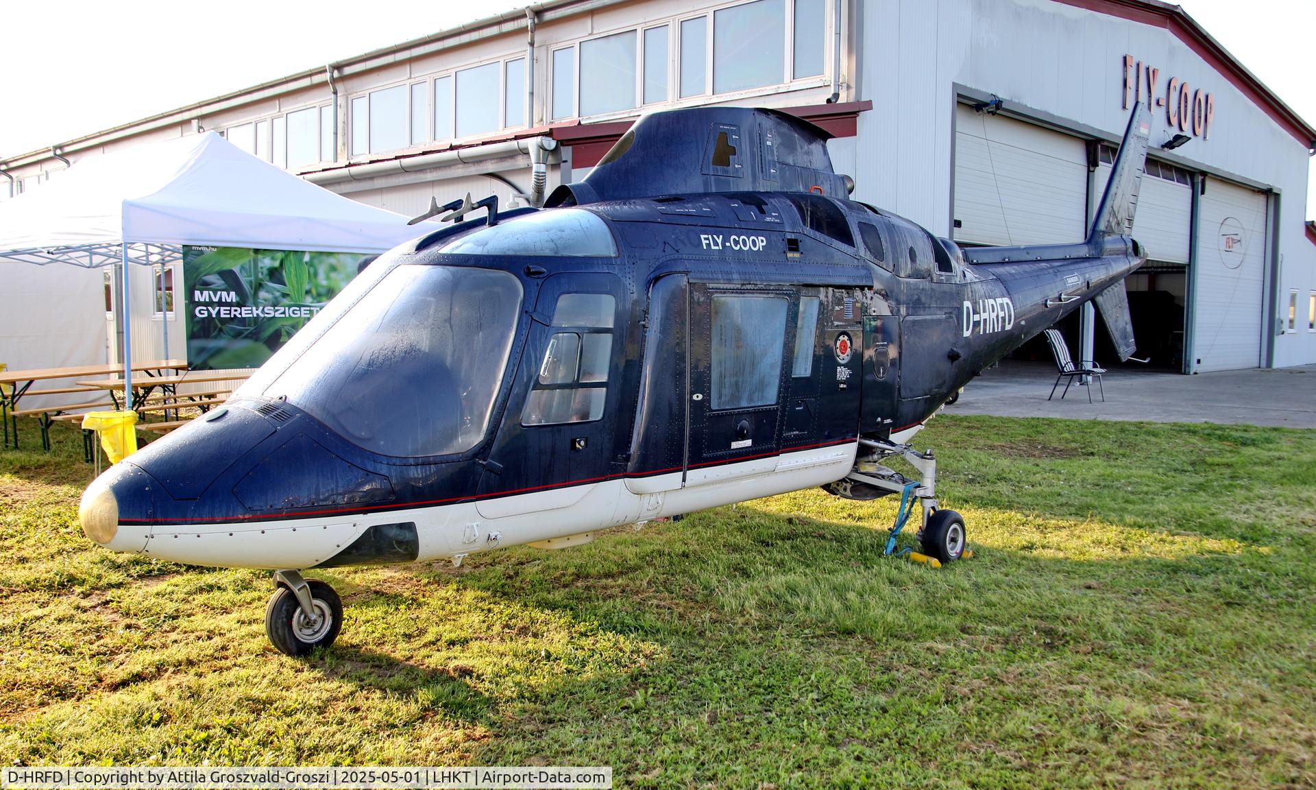 D-HRFD, Agusta A-109A Hirundo C/N 7319, LHKT - Kadarkút Airport, Hungary. Kadarkút Airshow 2025