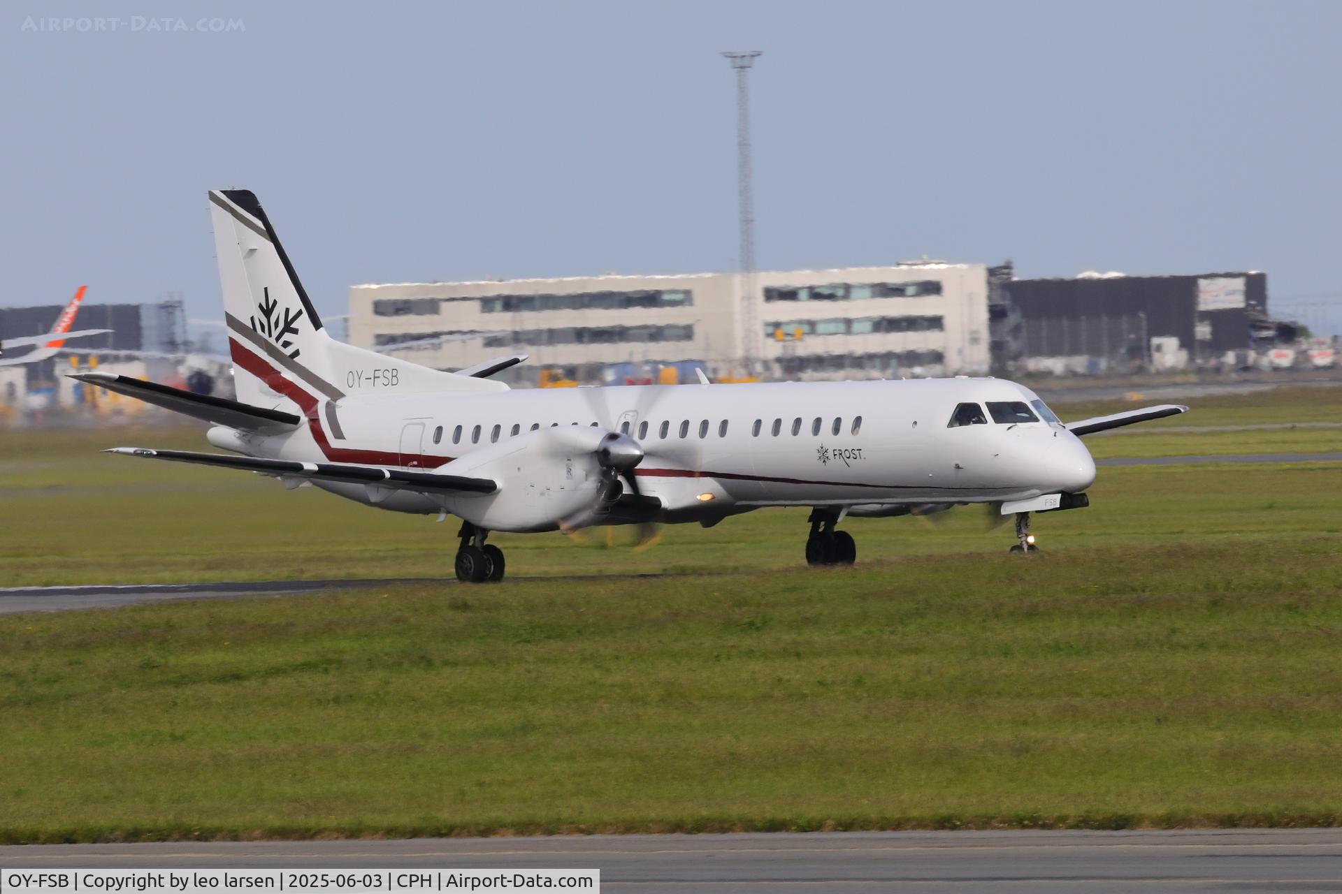 OY-FSB, 1995 Saab 2000 C/N 2000-013, Copenhagen 3.6.2025