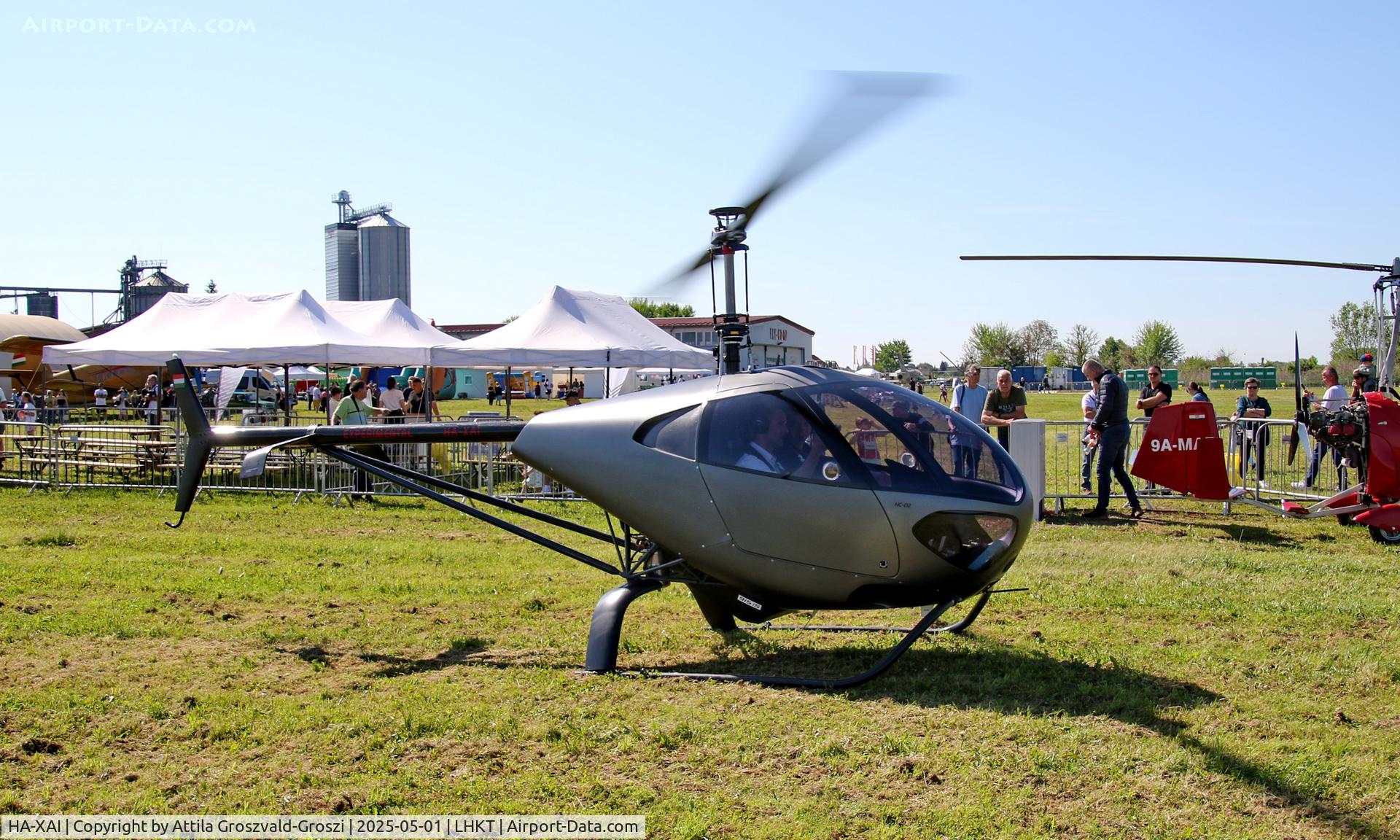 HA-XAI, Hungarocopter HC-02 C/N HC-022-2020/01, LHKT - Kadarkút Airport, Hungary. Kadarkút Airshow 2025