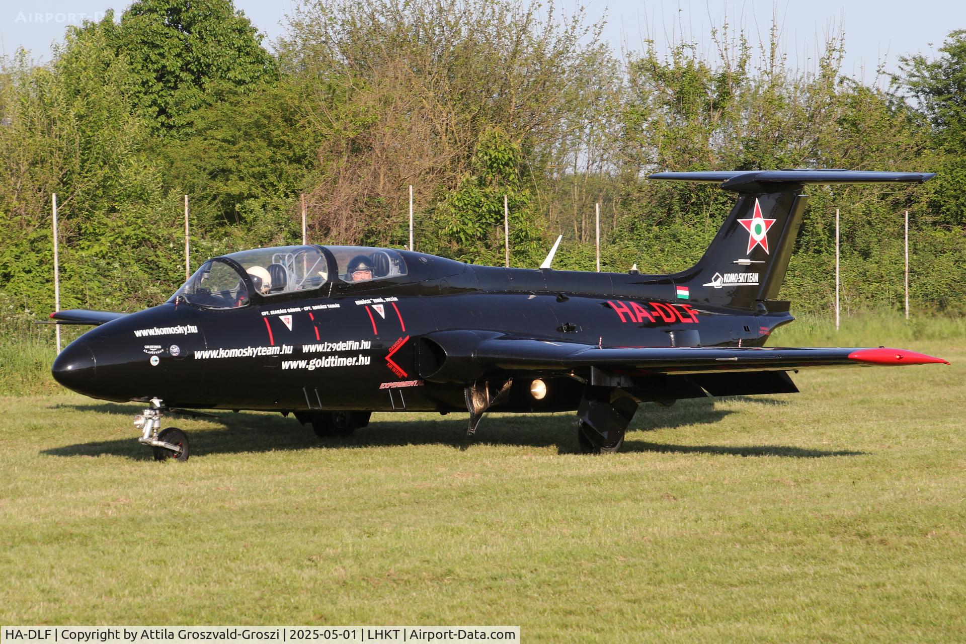 HA-DLF, 1971 Aero L-29 Delfin C/N 194555, LHKT - Kadarkút Airport, Hungary. Kadarkút Airshow 2025