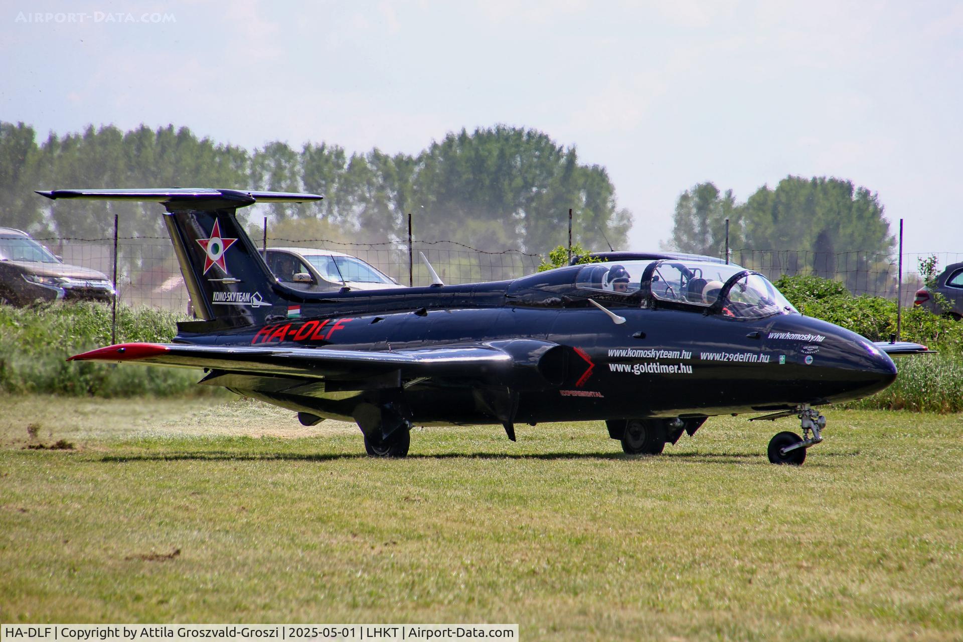 HA-DLF, 1971 Aero L-29 Delfin C/N 194555, LHKT - Kadarkút Airport, Hungary. Kadarkút Airshow 2025