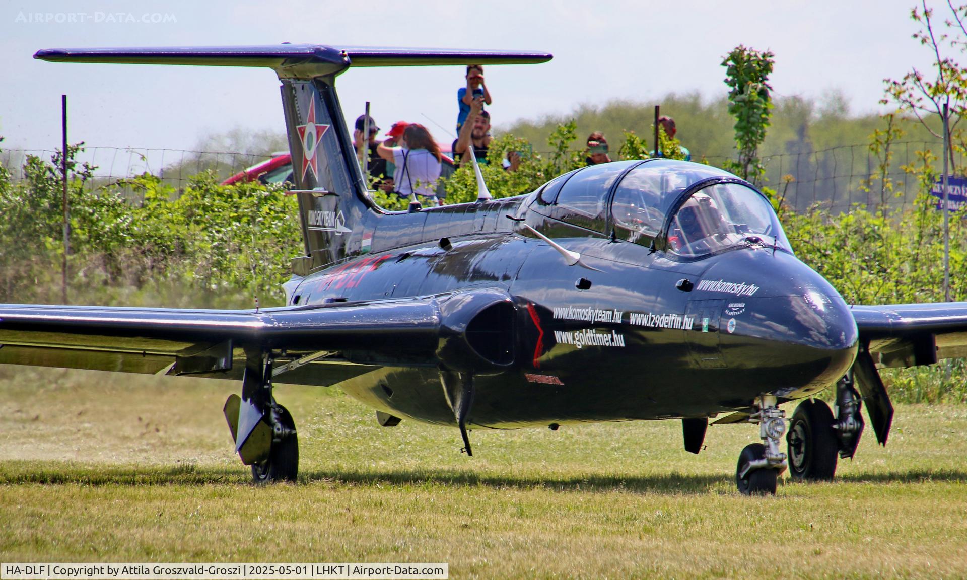 HA-DLF, 1971 Aero L-29 Delfin C/N 194555, LHKT - Kadarkút Airport, Hungary. Kadarkút Airshow 2025