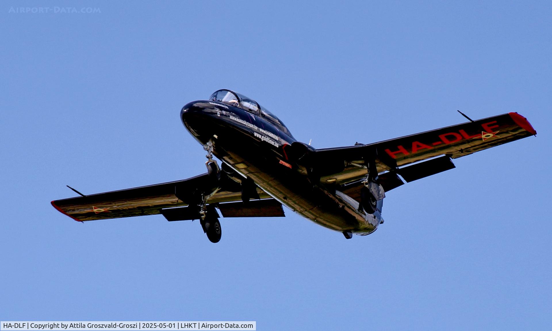 HA-DLF, 1971 Aero L-29 Delfin C/N 194555, LHKT - Kadarkút Airport, Hungary. Kadarkút Airshow 2025