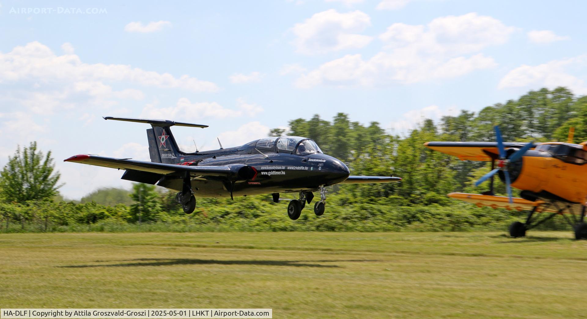 HA-DLF, 1971 Aero L-29 Delfin C/N 194555, LHKT - Kadarkút Airport, Hungary. Kadarkút Airshow 2025