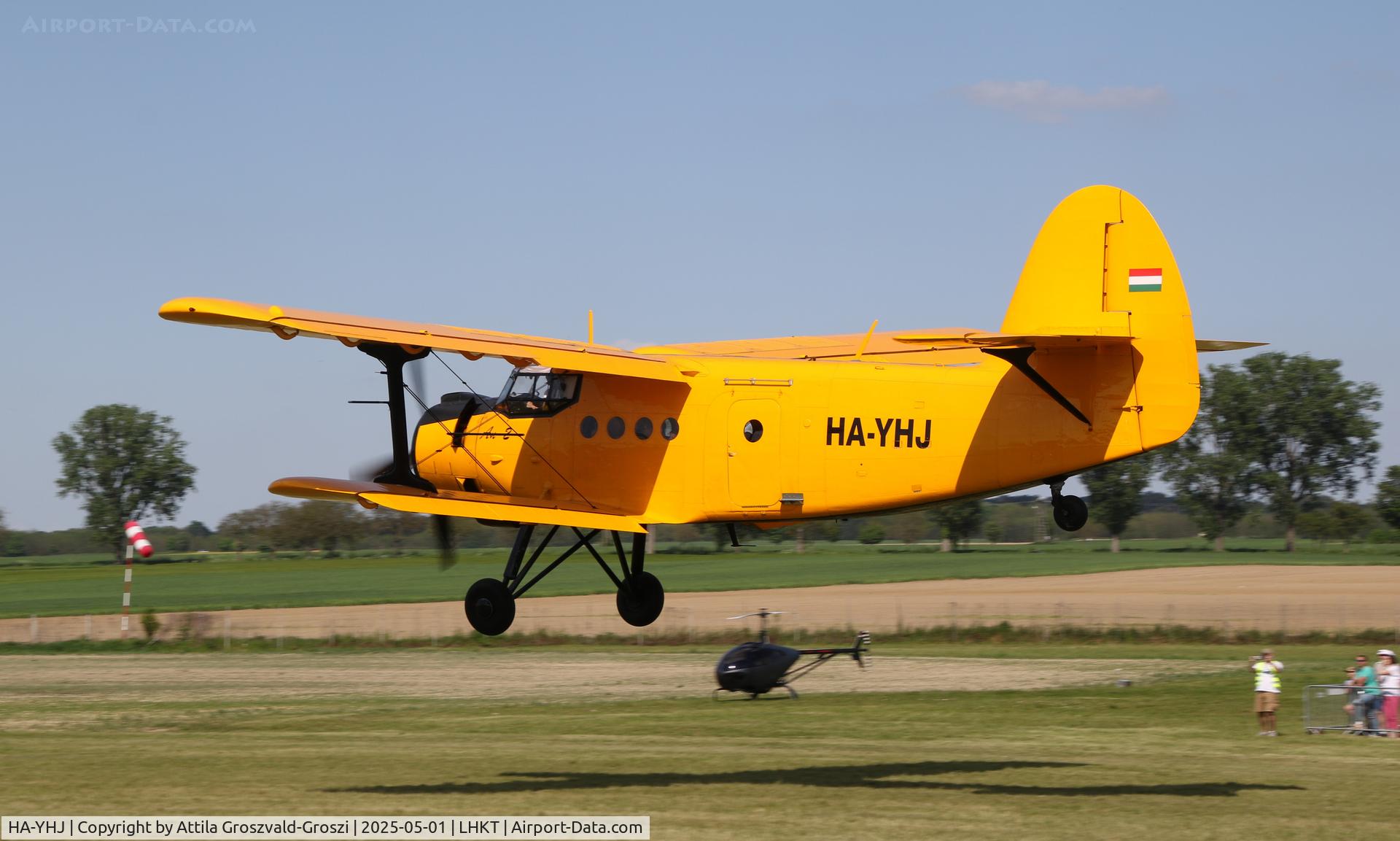 HA-YHJ, PZL-Mielec An-2TP C/N 1G238-53, LHKT - Kadarkút Airport, Hungary. Kadarkút Airshow 2025