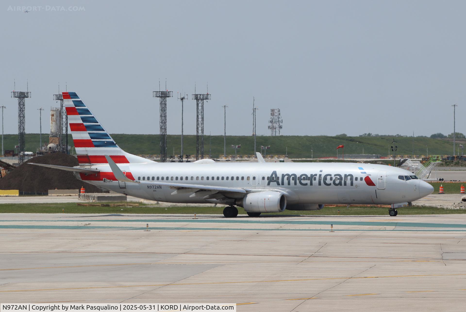 N972AN, 2001 Boeing 737-823 C/N 30097, Boeing 737-823