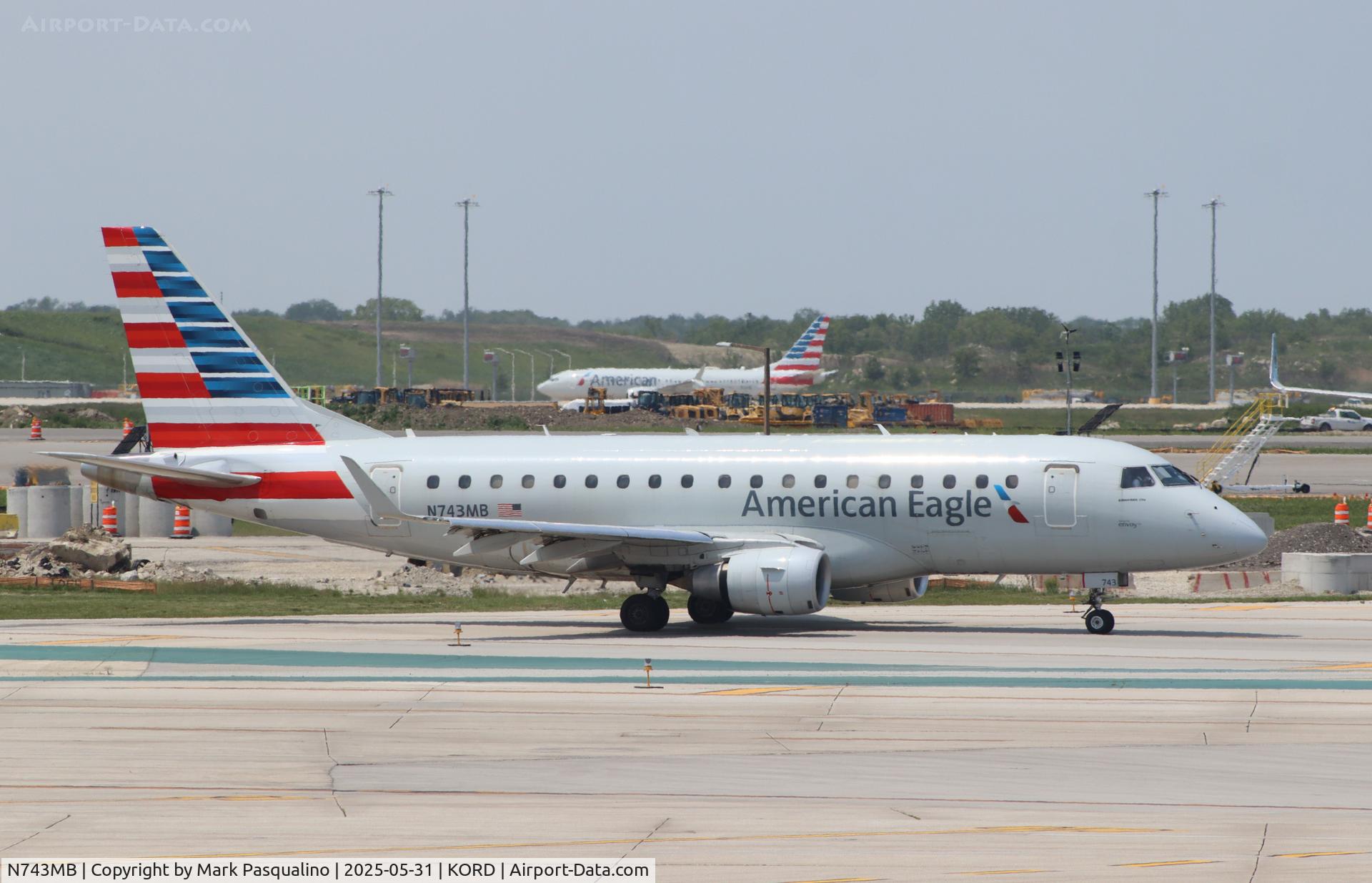 N743MB, 2006 Embraer ERJ-170-100 SE C/N 17000143, ERJ-170-100SE