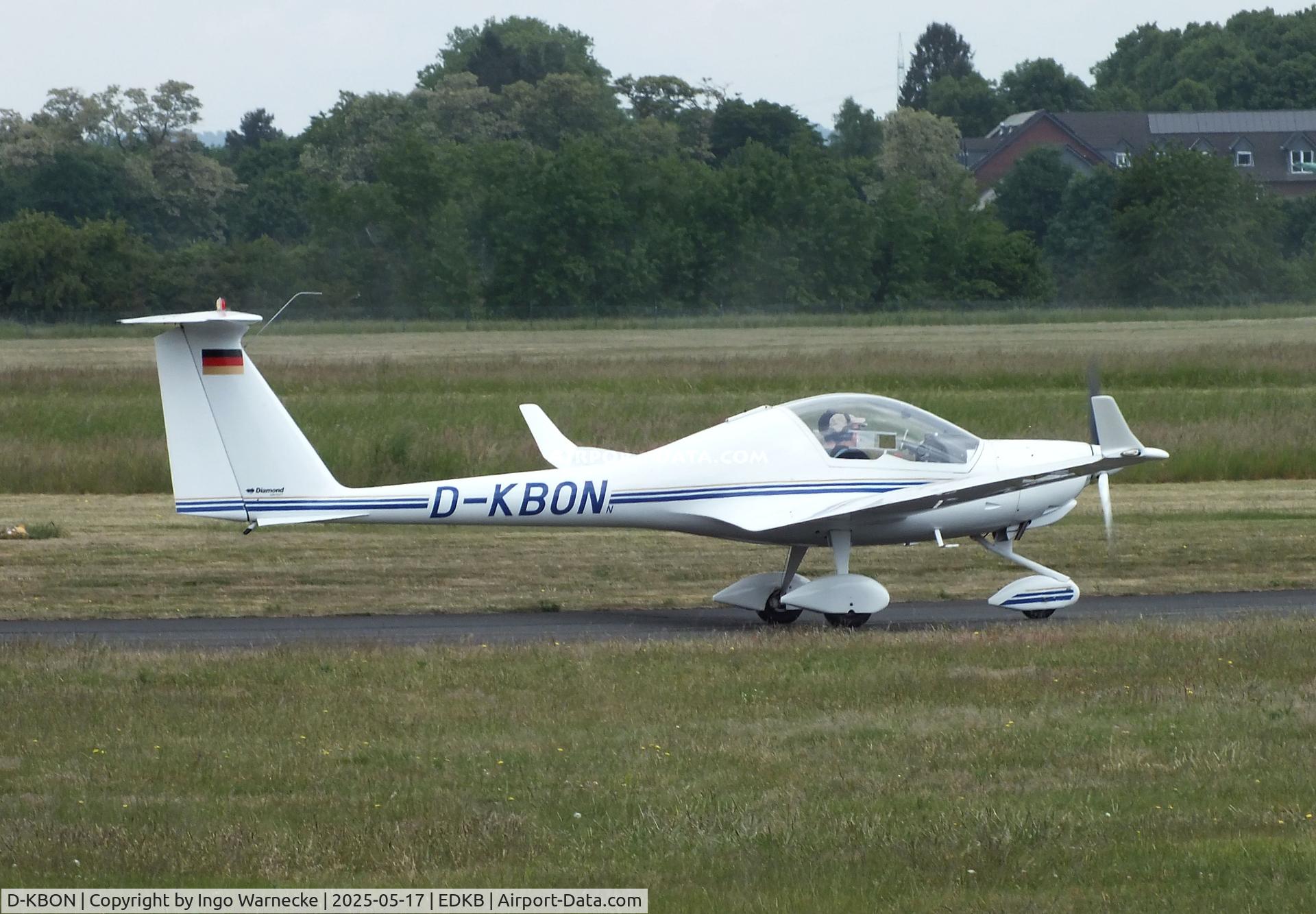D-KBON, Diamond HK-36TC Super Dimona C/N 3621, Diamond HK-36TC Super Dimona at Bonn-Hangelar airfield '2505