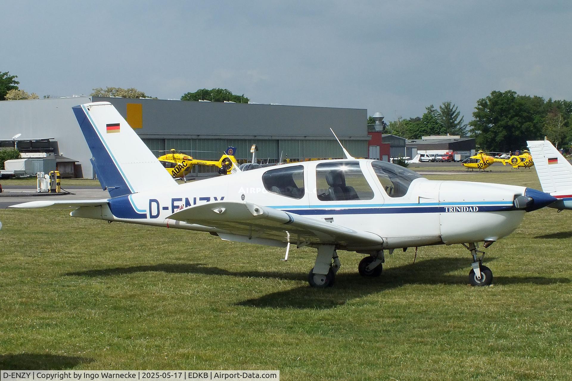 D-ENZY, 1990 Socata TB-20 Trinidad C/N 1184, SOCATA TB-20 Trinidad at Bonn-Hangelar airfield '2505