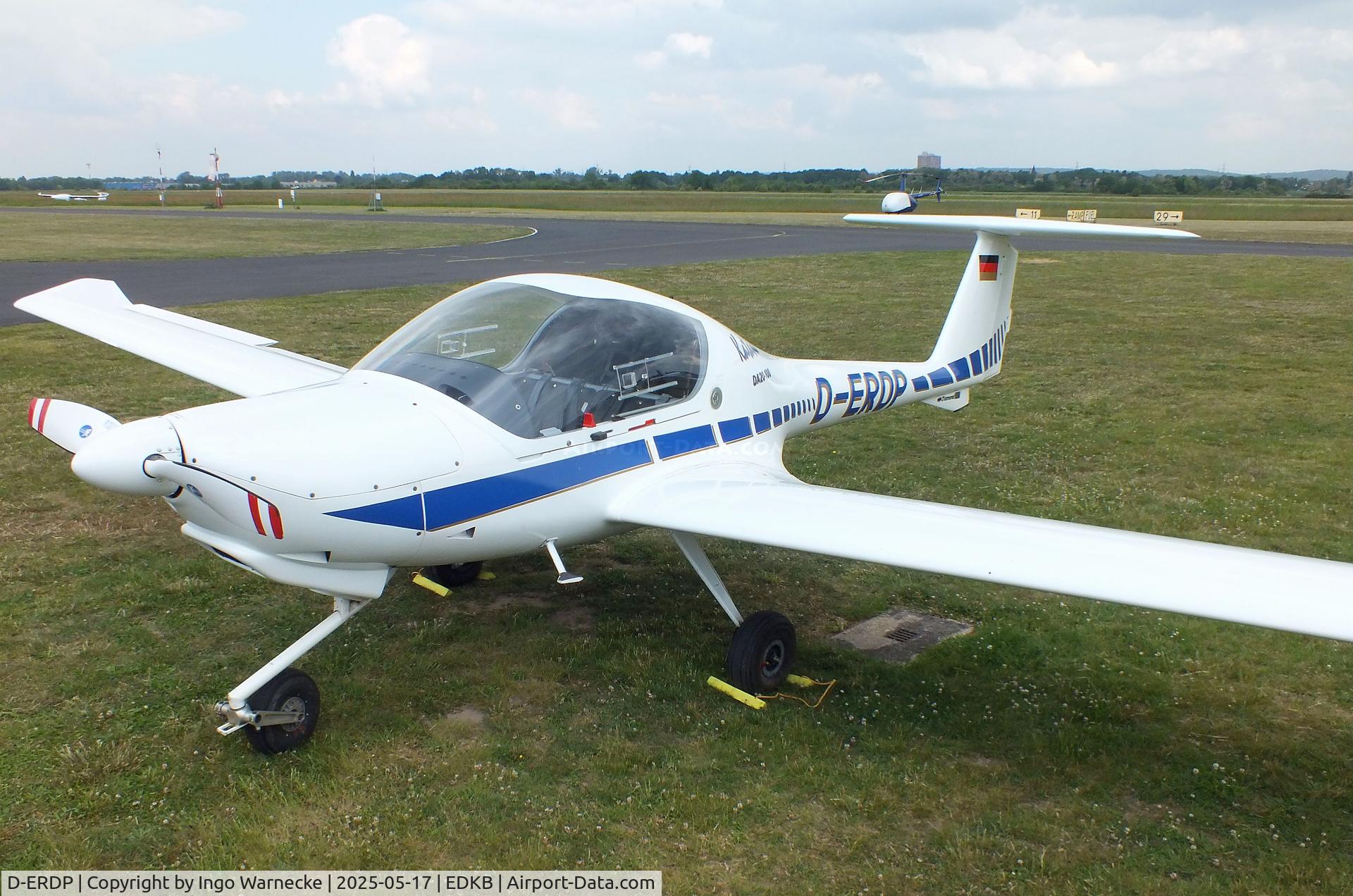 D-ERDP, Diamond DA-20-100 Katana 100 C/N 10031, Diamond DA-20-100 Katana 100 at Bonn-Hangelar airfield '2505