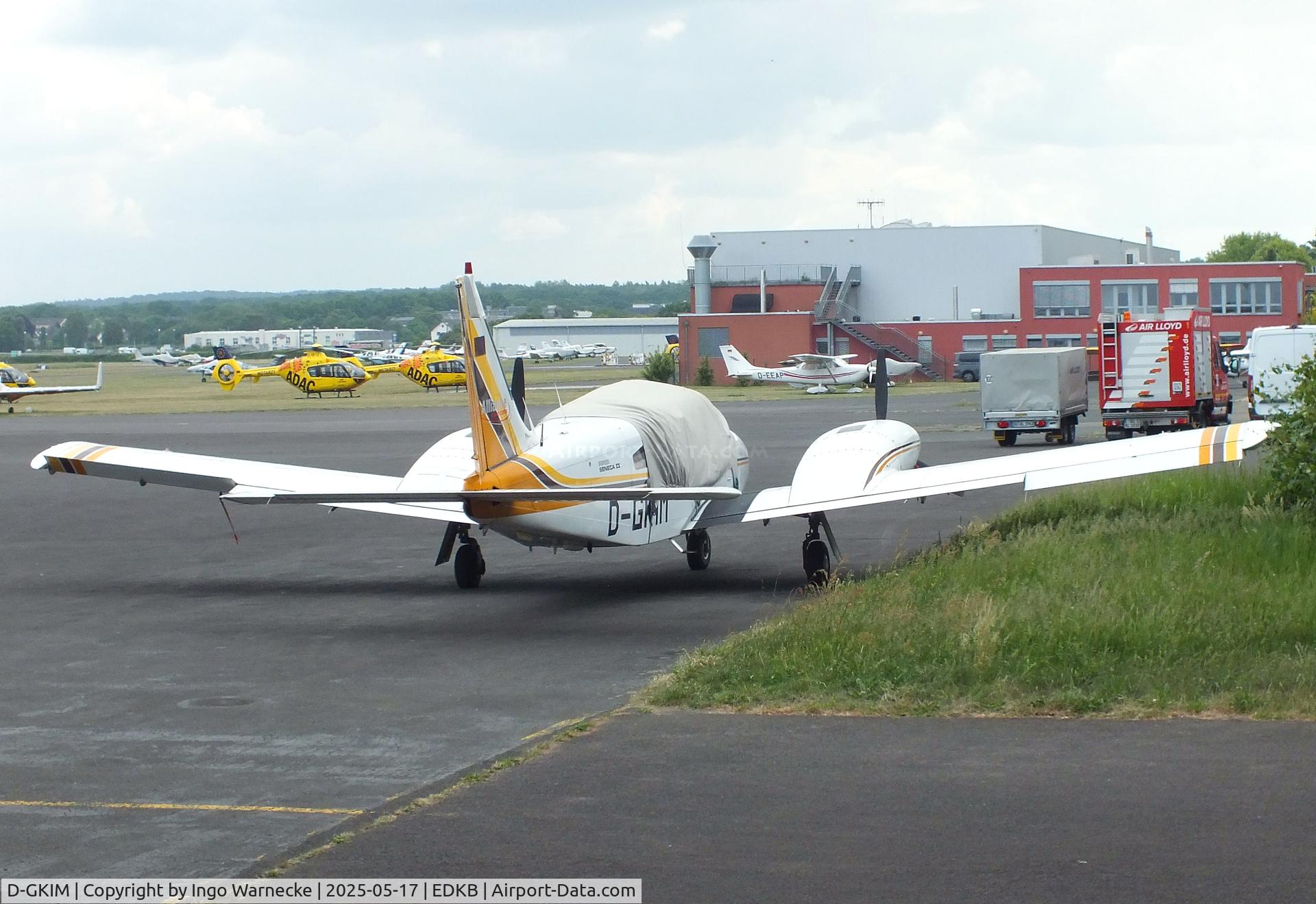 D-GKIM, Piper PA-34-200T C/N 34-7970228, Piper PA-34-200T Seneca II at Bonn-Hangelar airfield '2505