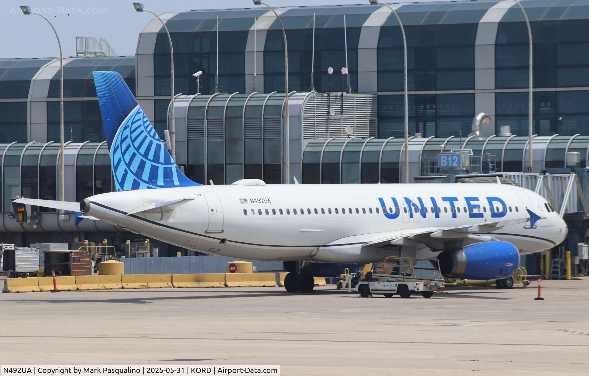 N492UA, 2002 Airbus A320-232 C/N 1755, Airbus A320-232