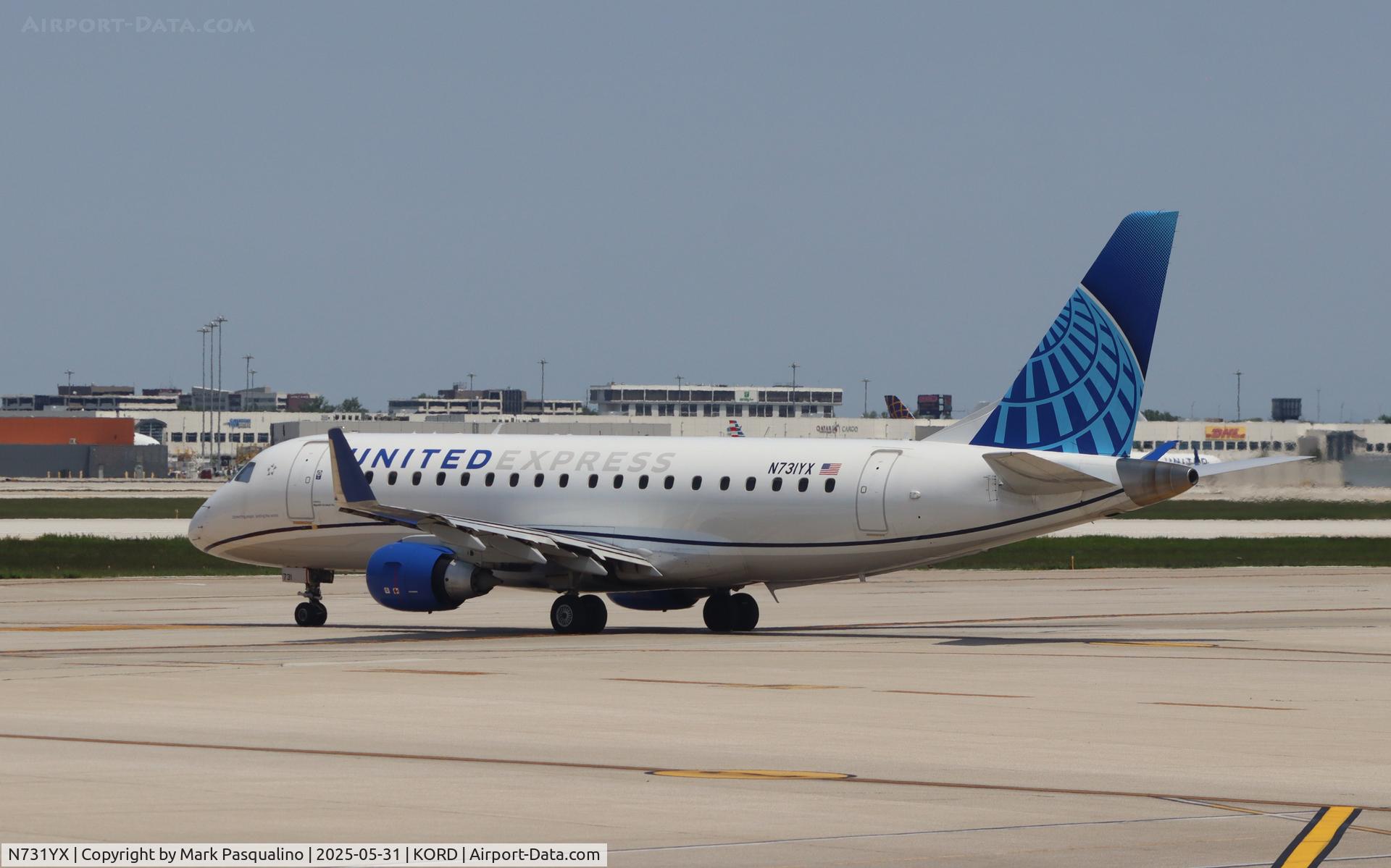 N731YX, 2015 Embraer 175LR (ERJ-170-200LR) C/N 17000520, ERJ-170-200LR