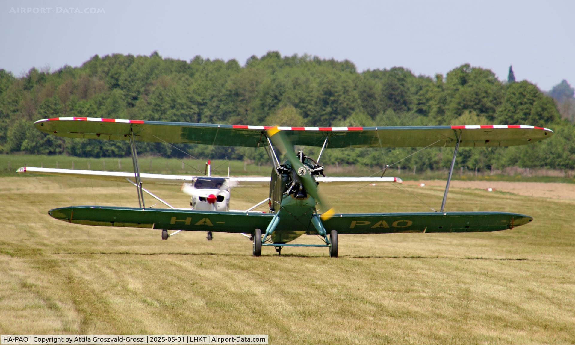 HA-PAO, 1954 PZL-Okecie CSS-13 (Polikarpov Po-2) C/N 0448, LHKT - Kadarkút Airport, Hungary. Kadarkút Airshow 2025