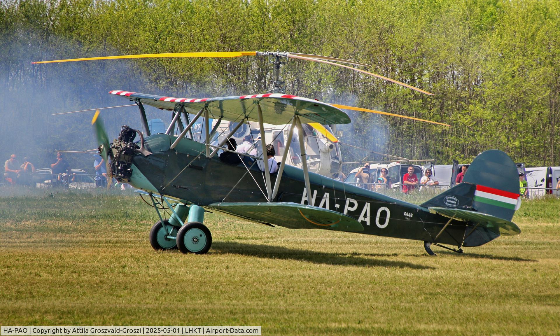 HA-PAO, 1954 PZL-Okecie CSS-13 (Polikarpov Po-2) C/N 0448, LHKT - Kadarkút Airport, Hungary. Kadarkút Airshow 2025