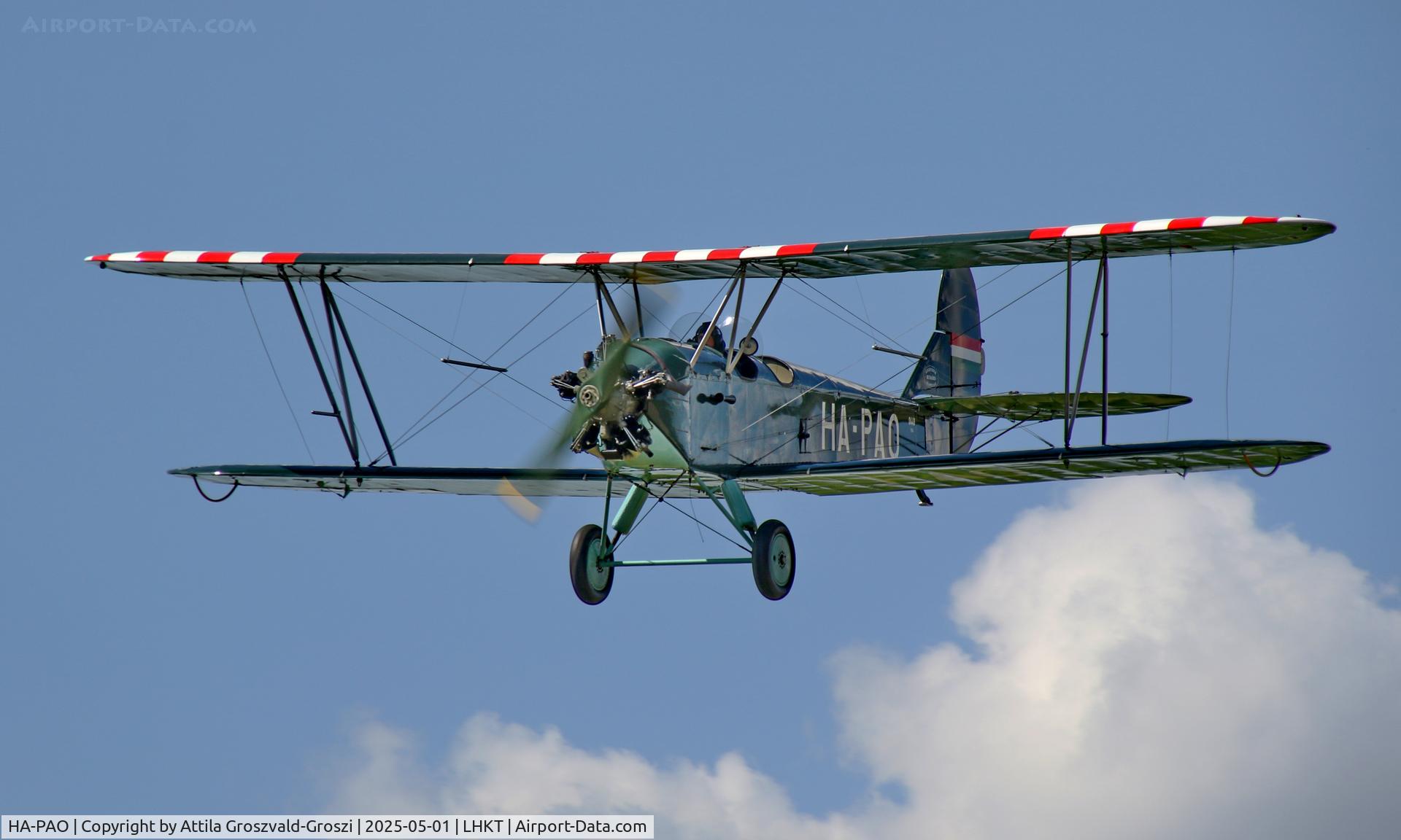 HA-PAO, 1954 PZL-Okecie CSS-13 (Polikarpov Po-2) C/N 0448, LHKT - Kadarkút Airport, Hungary. Kadarkút Airshow 2025
