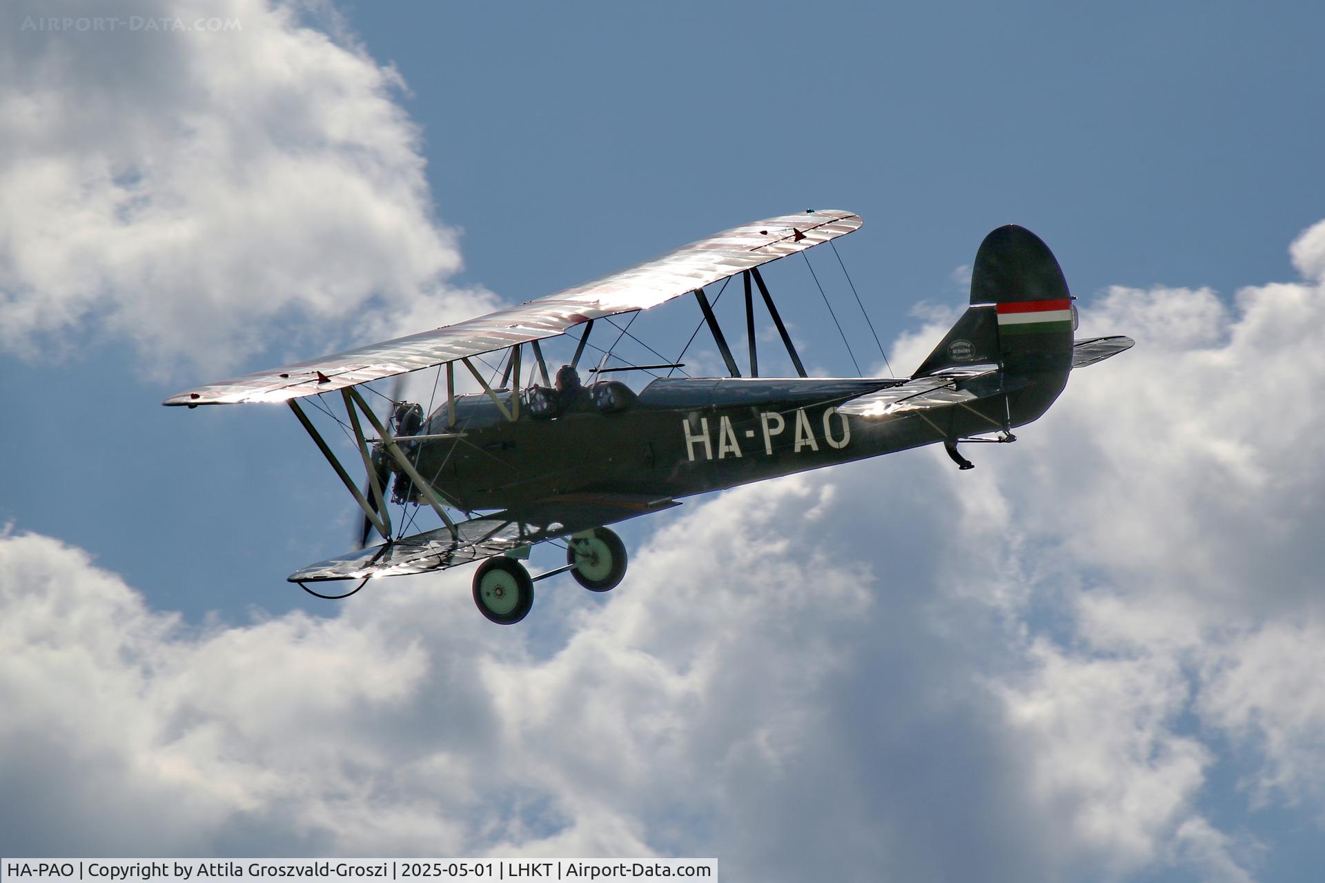 HA-PAO, 1954 PZL-Okecie CSS-13 (Polikarpov Po-2) C/N 0448, LHKT - Kadarkút Airport, Hungary. Kadarkút Airshow 2025