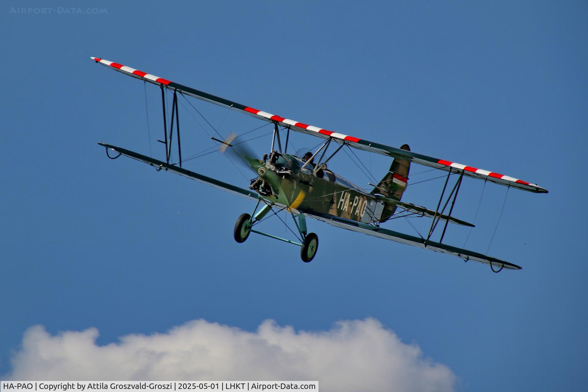 HA-PAO, 1954 PZL-Okecie CSS-13 (Polikarpov Po-2) C/N 0448, LHKT - Kadarkút Airport, Hungary. Kadarkút Airshow 2025
