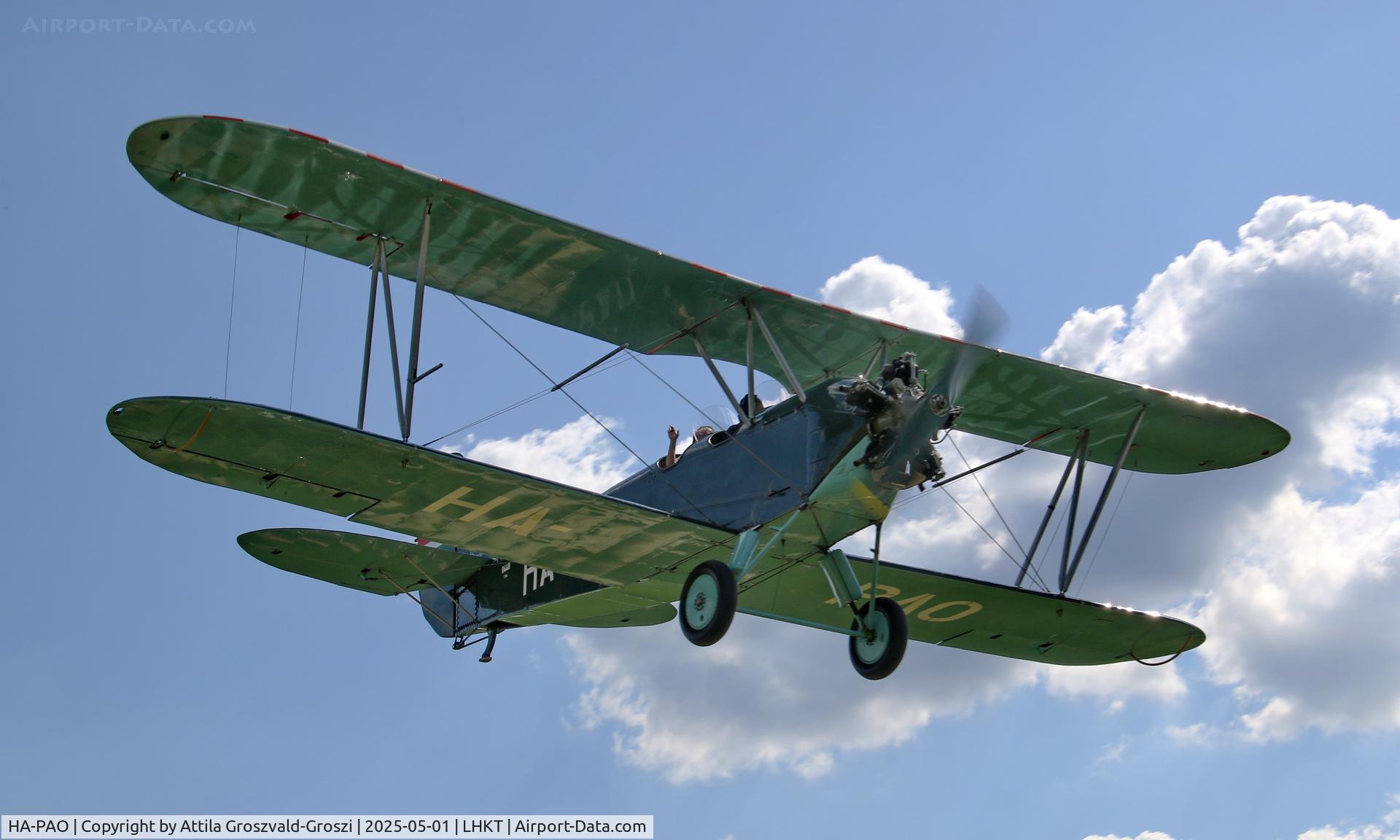 HA-PAO, 1954 PZL-Okecie CSS-13 (Polikarpov Po-2) C/N 0448, LHKT - Kadarkút Airport, Hungary. Kadarkút Airshow 2025