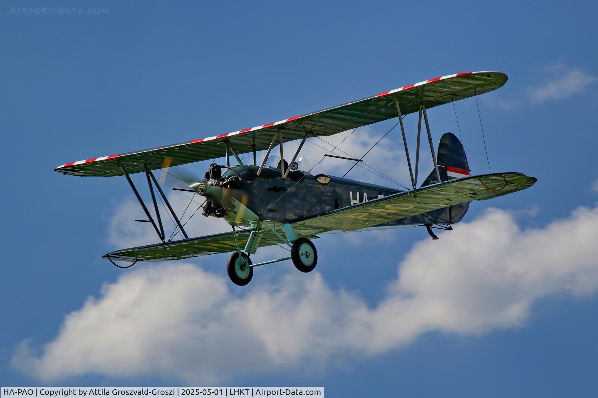 HA-PAO, 1954 PZL-Okecie CSS-13 (Polikarpov Po-2) C/N 0448, LHKT - Kadarkút Airport, Hungary. Kadarkút Airshow 2025