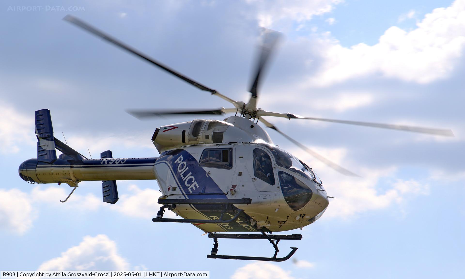 R903, 2001 MD Helicopters MD-900 Explorer C/N 900-00097, LHKT - Kadarkút Airport, Hungary. Kadarkút Airshow 2025