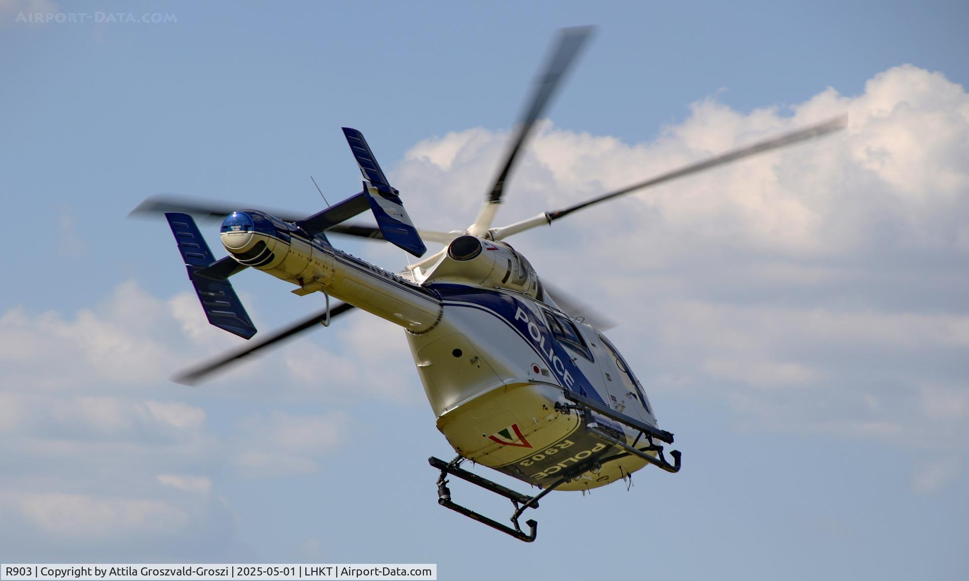 R903, 2001 MD Helicopters MD-900 Explorer C/N 900-00097, LHKT - Kadarkút Airport, Hungary. Kadarkút Airshow 2025