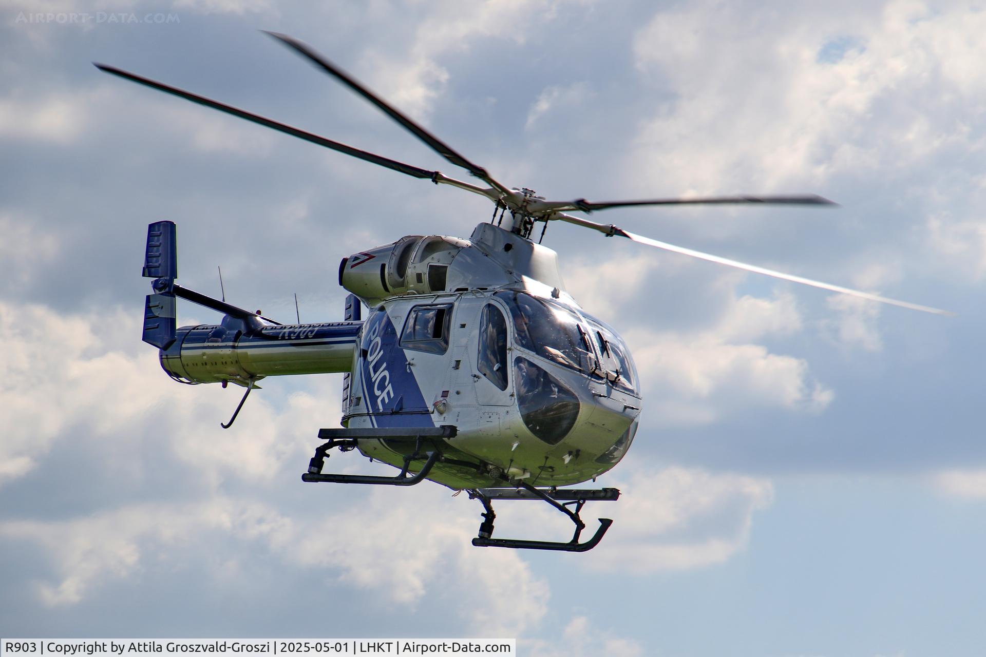 R903, 2001 MD Helicopters MD-900 Explorer C/N 900-00097, LHKT - Kadarkút Airport, Hungary. Kadarkút Airshow 2025