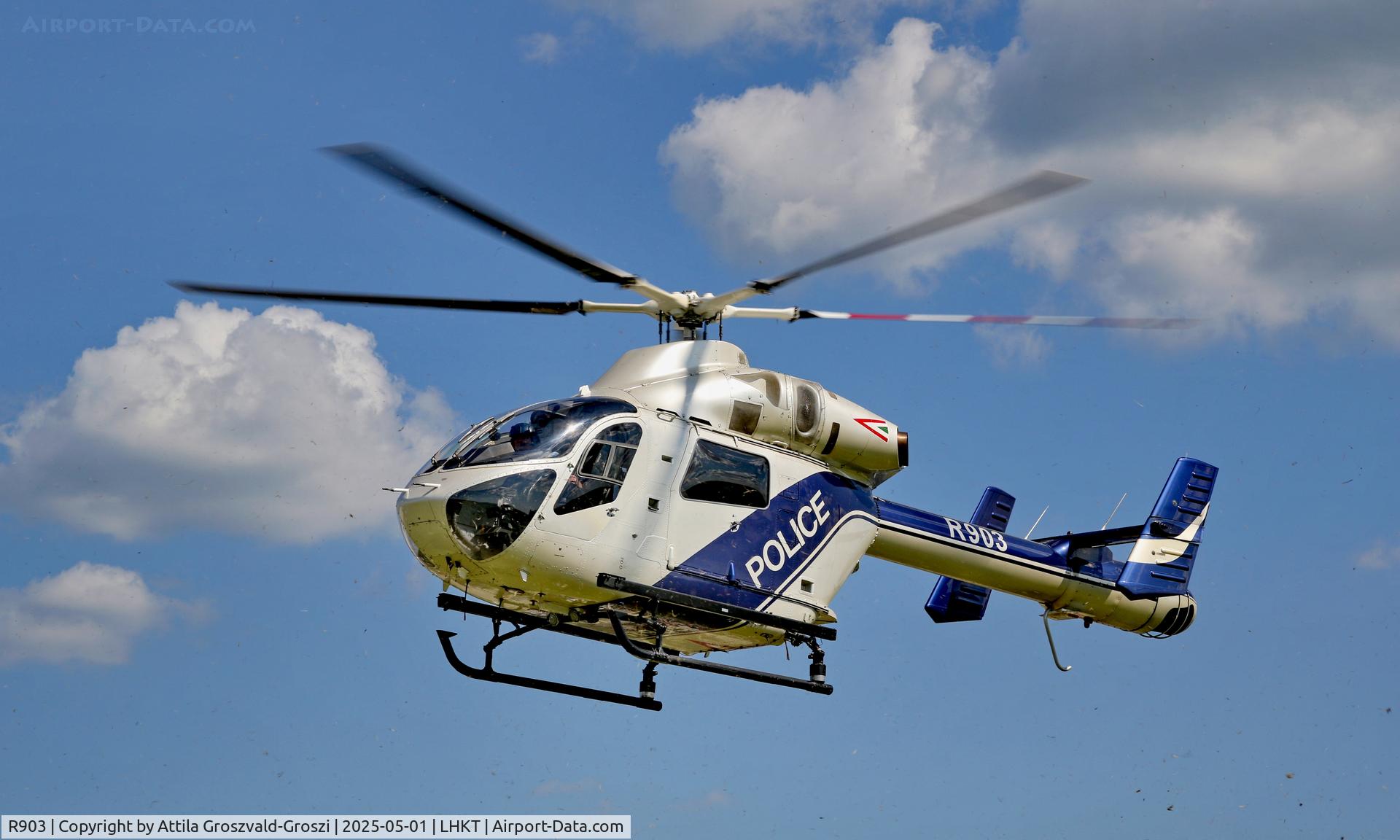 R903, 2001 MD Helicopters MD-900 Explorer C/N 900-00097, LHKT - Kadarkút Airport, Hungary. Kadarkút Airshow 2025