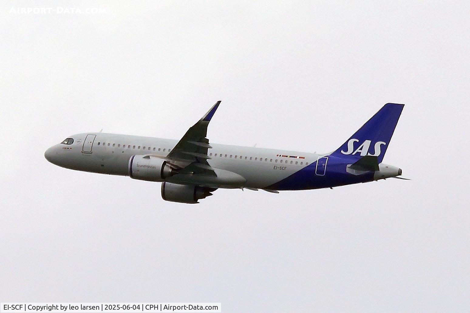 EI-SCF, 2025 Airbus A320-251N C/N 12528, Copenhagen 4.6.2025