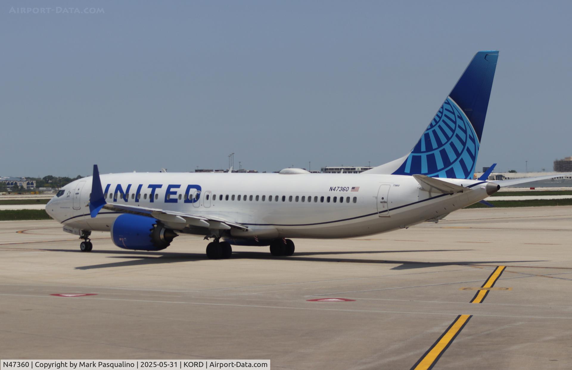 N47360, 2025 Boeing 737-8 MAX C/N 68827, Boeing 737-8 MAX