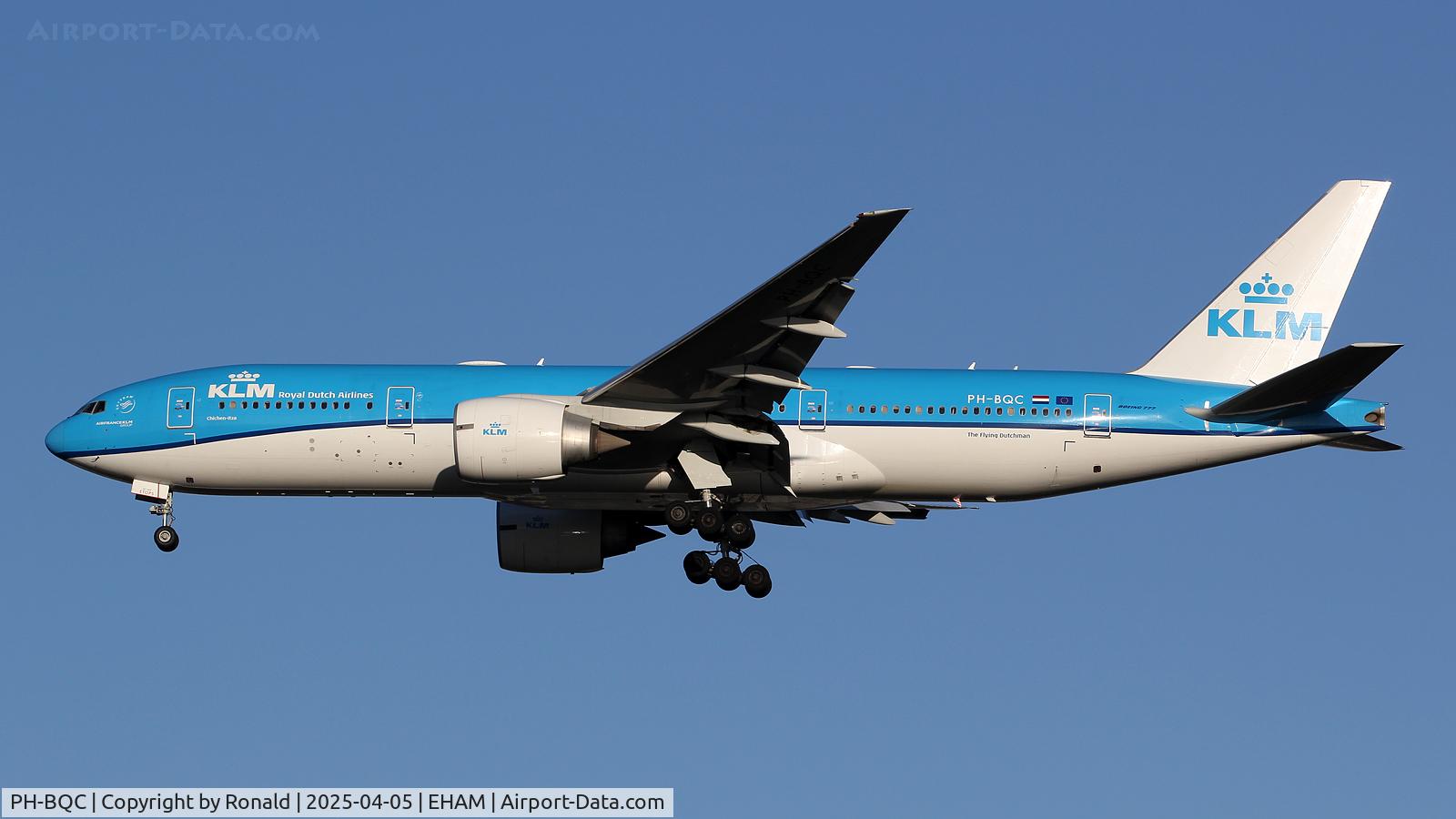 PH-BQC, 2003 Boeing 777-206/ER C/N 29397, at eham